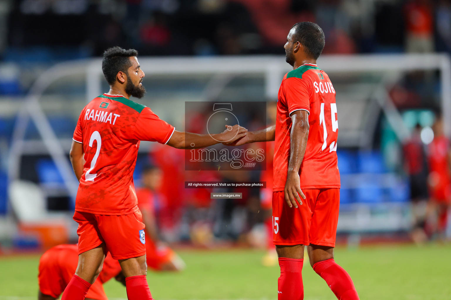 Bhutan vs Bangladesh in SAFF Championship 2023 held in Sree Kanteerava Stadium, Bengaluru, India, on Wednesday, 28th June 2023. Photos: Nausham Waheed, Hassan Simah / images.mv