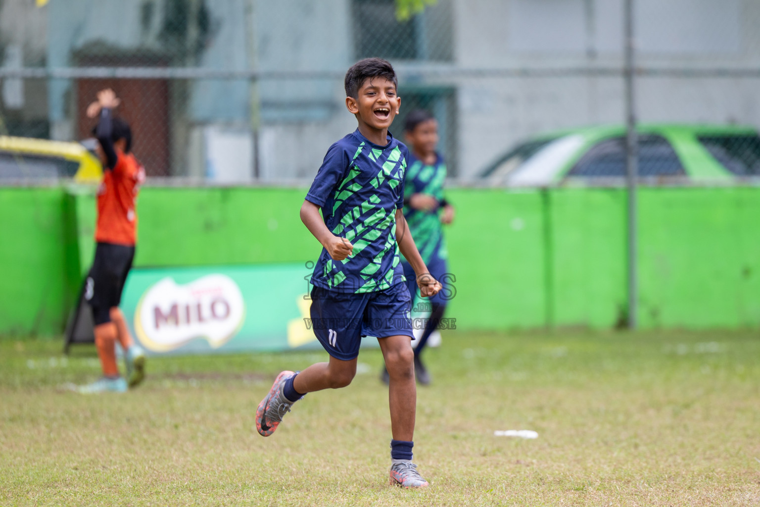 Day 2 of MILO Academy Championship 2024 - U12 was held at Henveiru Grounds in Male', Maldives on Friday, 5th July 2024.
Photos: Ismail Thoriq / images.mv