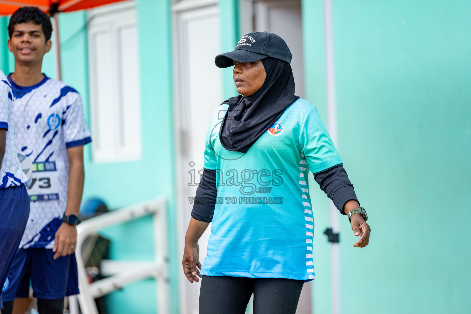 Day 2 of MWSC Interschool Athletics Championships 2024 held in Hulhumale Running Track, Hulhumale, Maldives on Sunday, 10th November 2024. 
Photos by: Hassan Simah / Images.mv