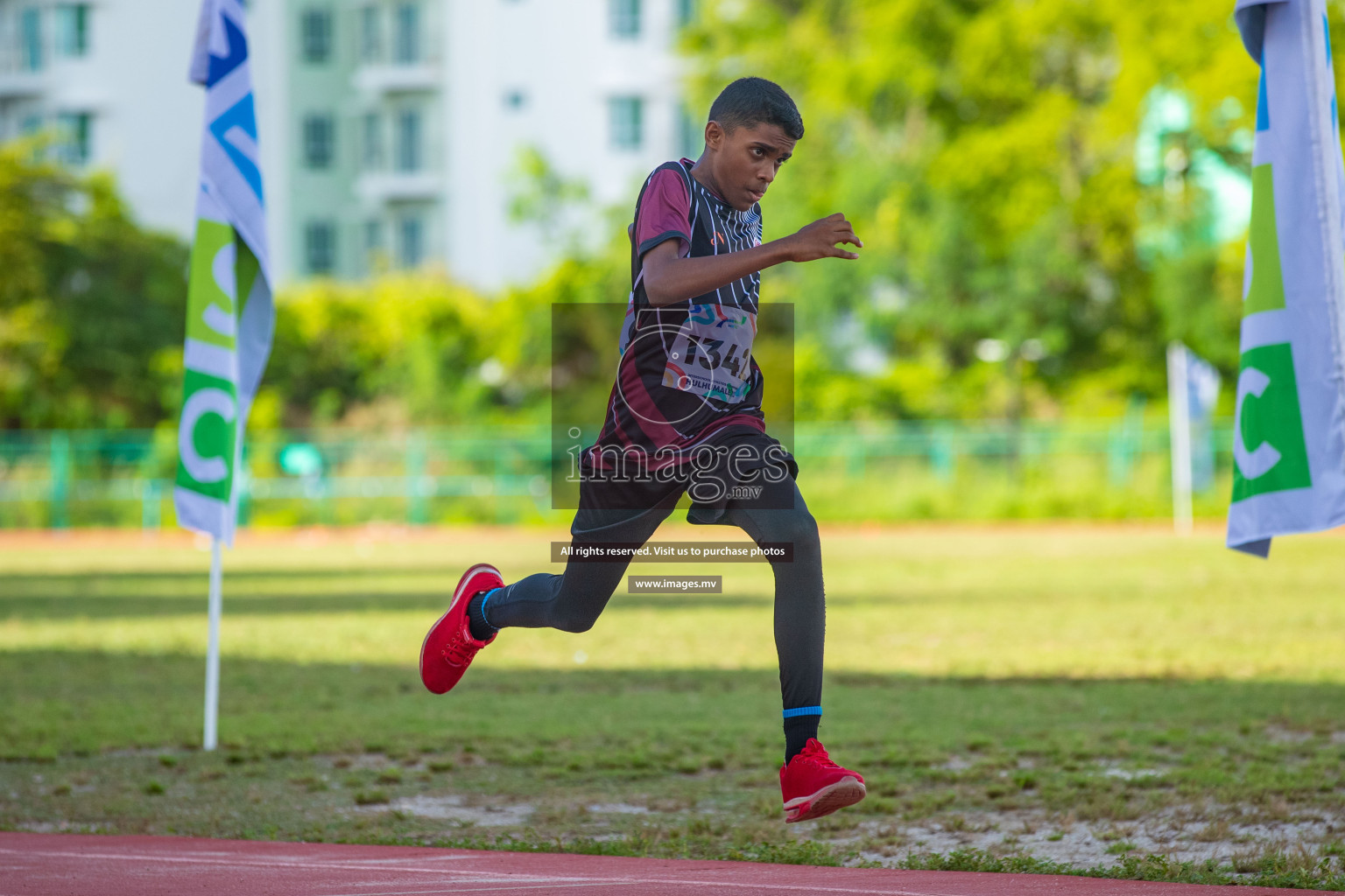 Day two of Inter School Athletics Championship 2023 was held at Hulhumale' Running Track at Hulhumale', Maldives on Sunday, 15th May 2023. Photos: Nausham Waheed / images.mv