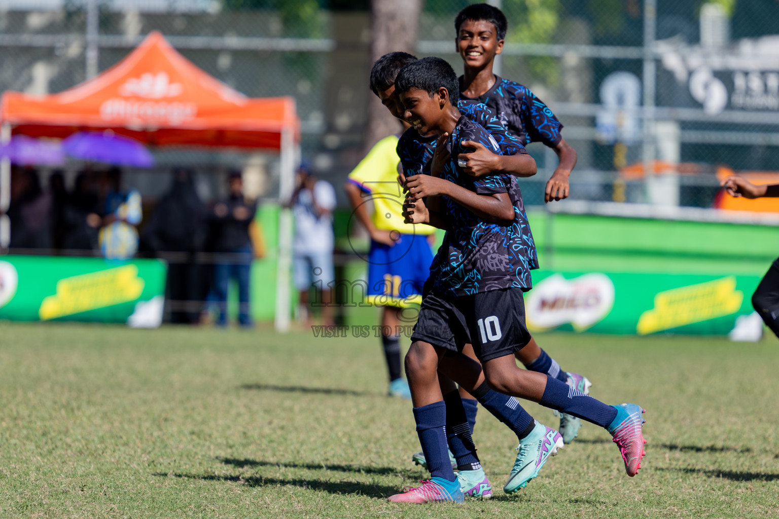 Day 3 of MILO Academy Championship 2024 (U-14) was held in Henveyru Stadium, Male', Maldives on Saturday, 2nd November 2024.
Photos: Hassan Simah / Images.mv