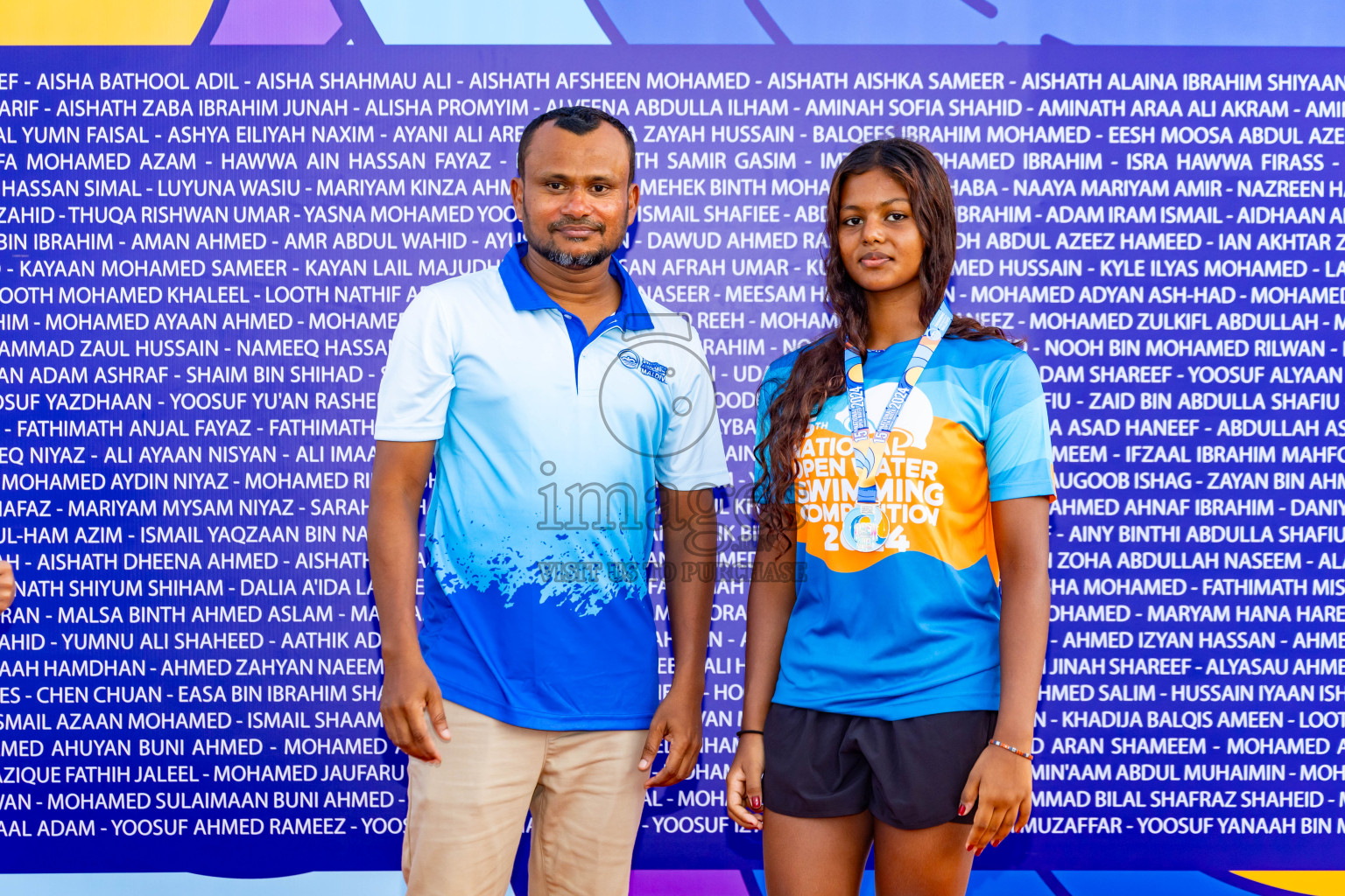 15th National Open Water Swimming Competition 2024 held in Kudagiri Picnic Island, Maldives on Saturday, 28th September 2024. Photos: Nausham Waheed / images.mv