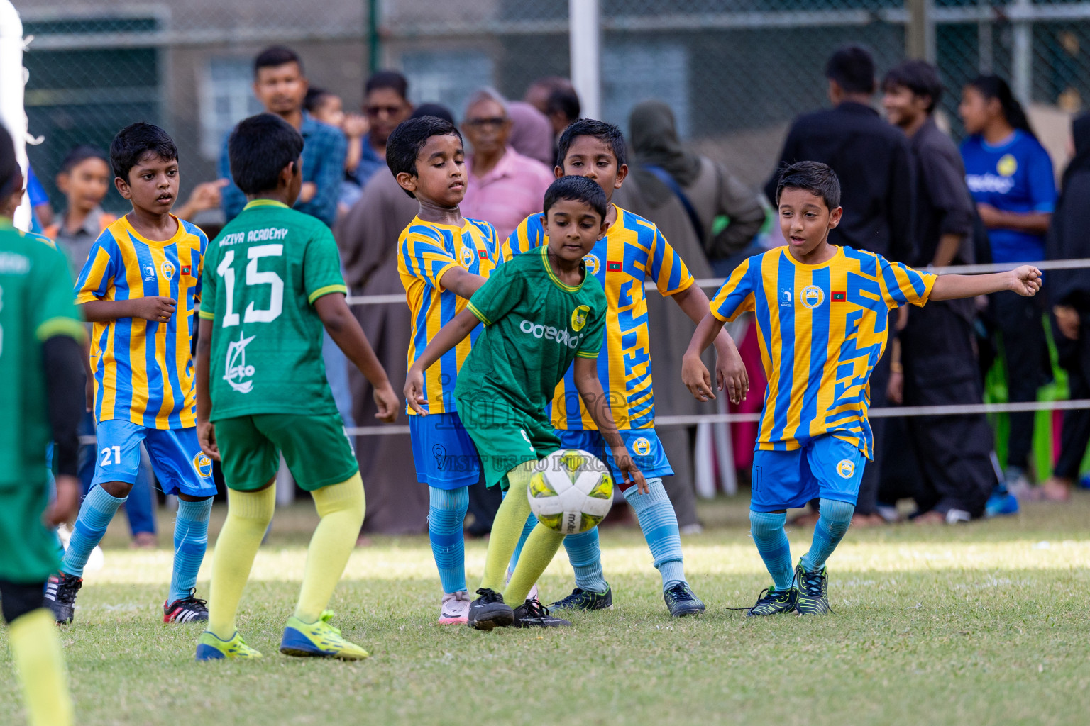 Day 2 of MILO SVAM Juniors 2025 (U-8) was held at Henveiru Stadium in Male', Maldives on Friday, 27th June 2025. 

Photos: Hassan Simah / images.mv