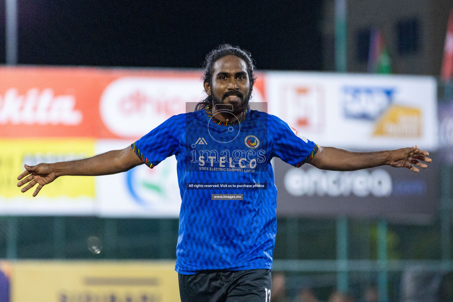 STELCO vs United BML in Quarter Final of Club Maldives Cup 2023 held in Hulhumale, Maldives, on Saturday, 12th August 2023Photos: Nausham Waheed