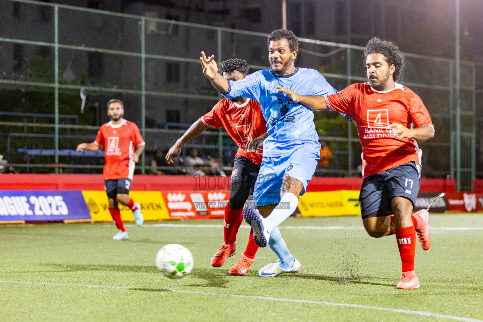 BML vs Antrac in Day 11 of Office League 2025 was held on Saturday, 26th April 2025 in Hulhumale', Maldives. 
Photos: Hassan Simah / images.mv
