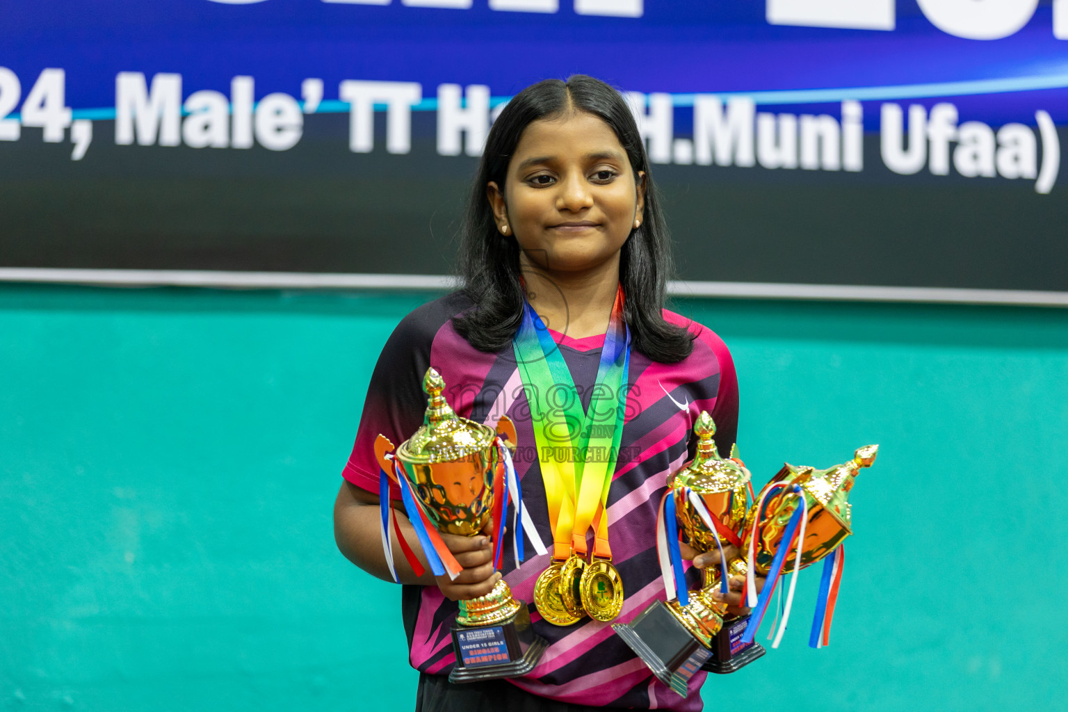 29th Table Tennis Association Championship 2024, 30th August 2024 at Male'TT Hall,Photos by Shuu Abdul Sattar