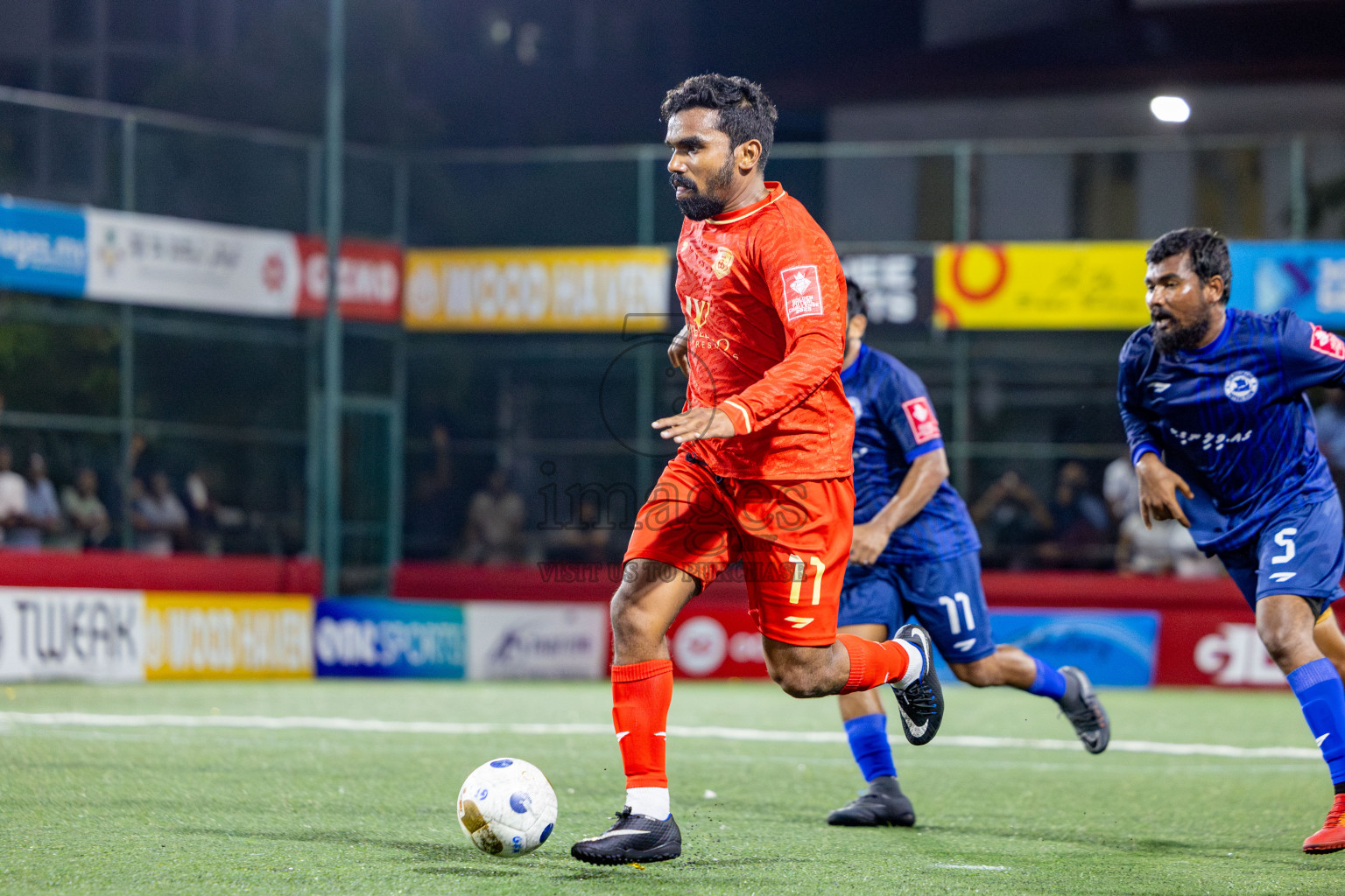 GA Villingili vs GA Dhevvadhoo in Zone round Day 28 of Golden Futsal Challenge 2025 was held on Saturday , 1st February 2025, in Hulhumale', Maldives. Photos: Nausham Waheed / images.mv