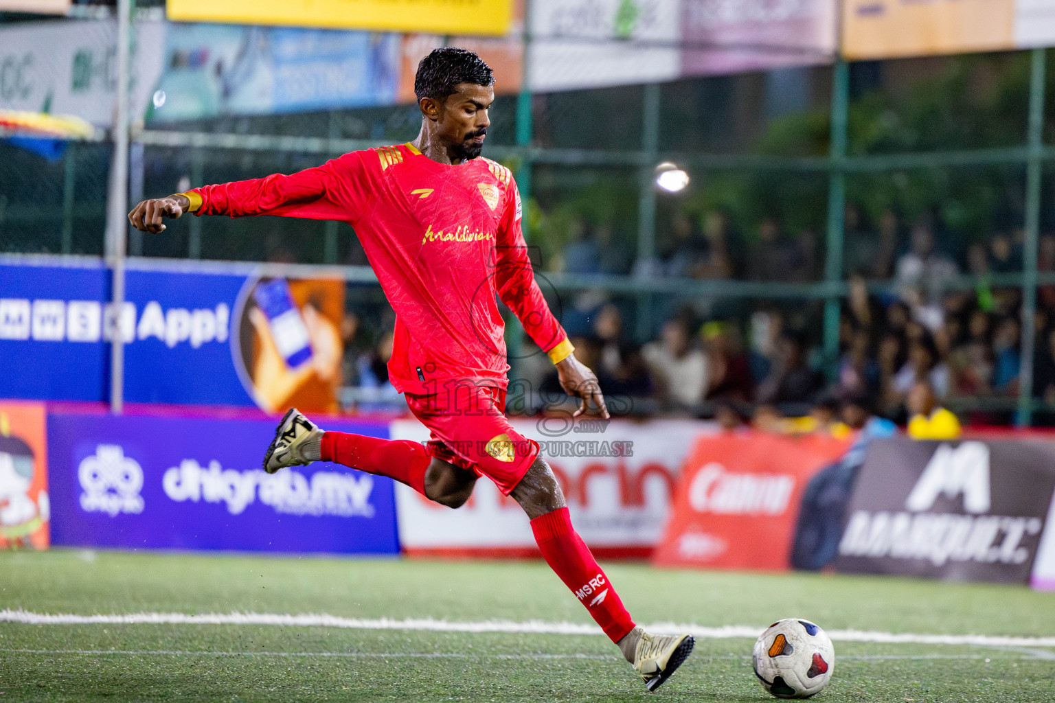 Maldivian vs Club WAMCO in Quarter Finals of Club Maldives Cup 2024 held in Rehendi Futsal Ground, Hulhumale', Maldives on Wednesday, 9th October 2024. Photos: Nausham Waheed / images.mv