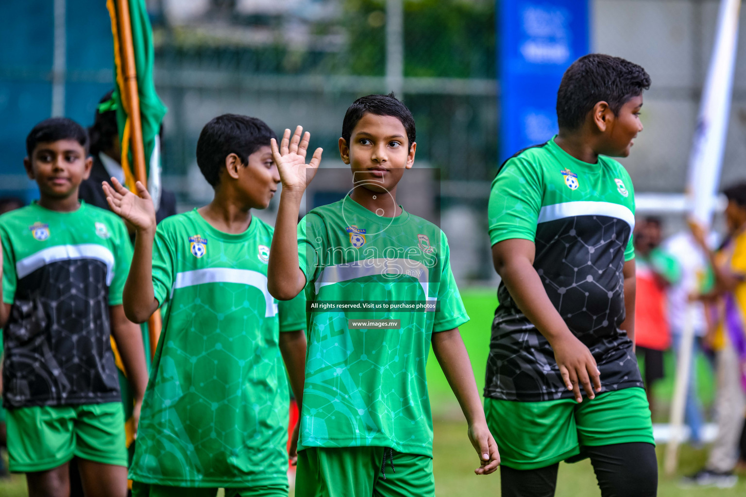 Day 1 of Milo Kids Football Fiesta 2022 was held in Male', Maldives on 19th October 2022. Photos: Nausham Waheed/ images.mv