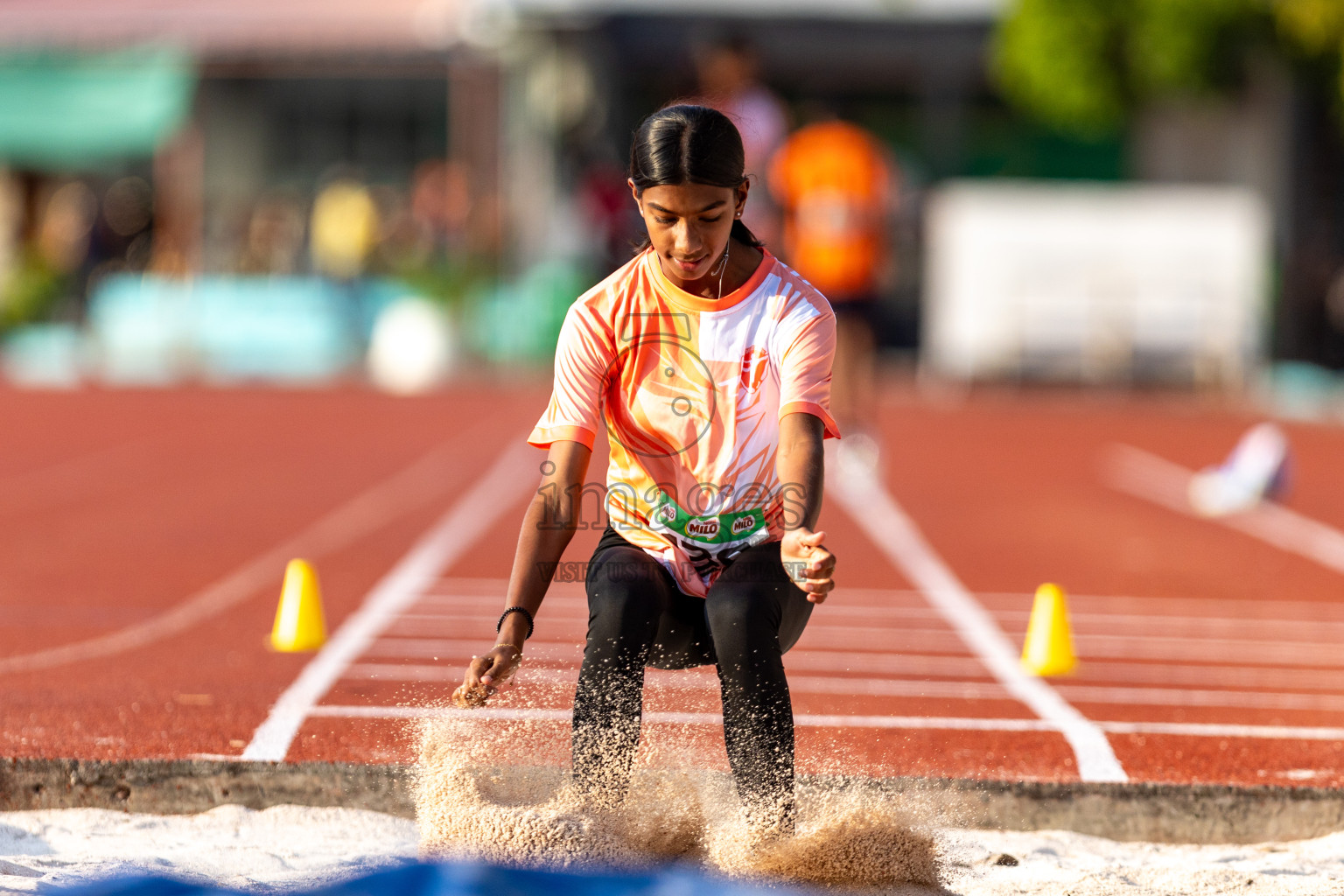 Day 3 of MILO Athletics Association Championship was held on Thursday, 7th May 2024 in Male', Maldives. Photos: Nausham Waheed