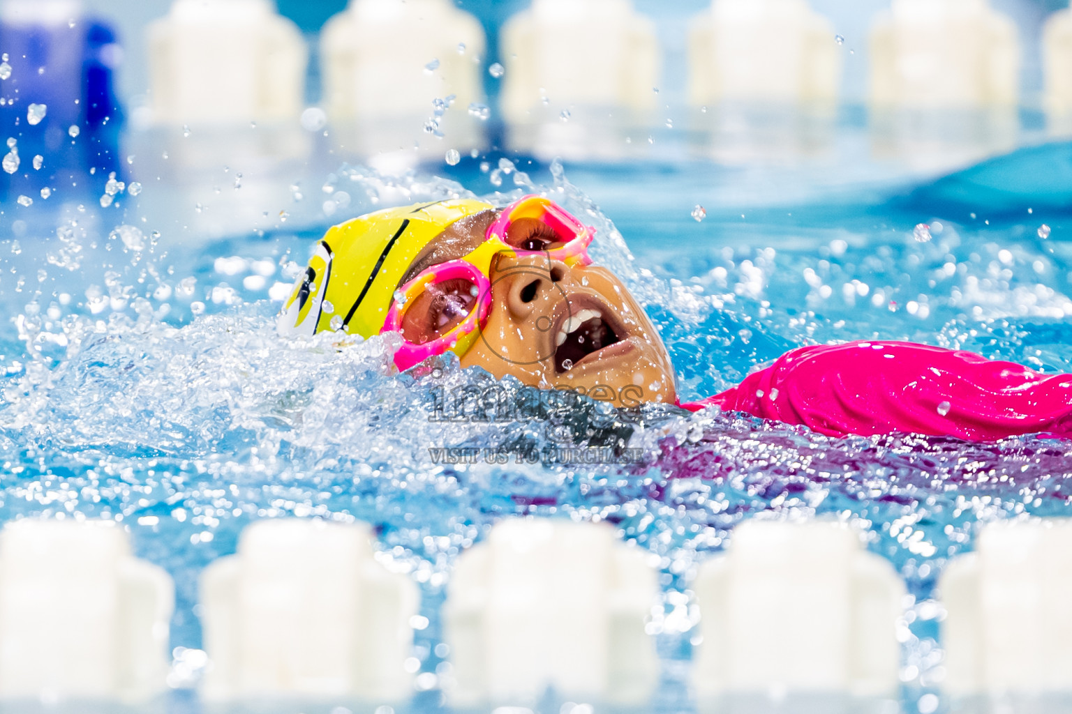 Day 1 of BML 6th National Kids Swimming Kids Festival 2025 held in Hulhumale', Maldives on Monday, 3rd November 2025. Photos: Nausham Waheed / images.mv