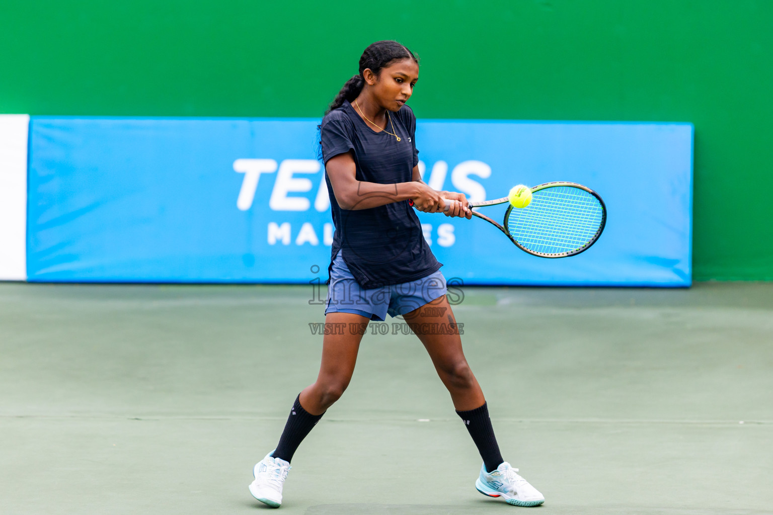 Day 1 of ATF Maldives Junior Open Tennis was held in Male' Tennis Court, Male', Maldives on Monday, 9th December 2024. Photos: Nausham Waheed / images.mv