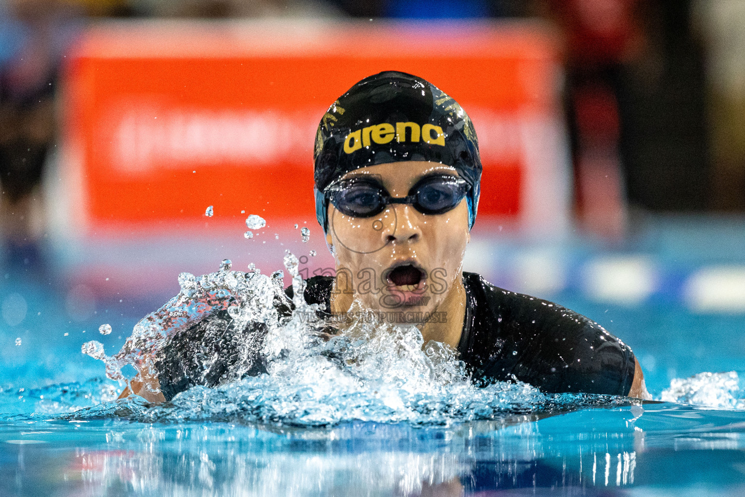 Day 7 of National Swimming Competition 2024 held in Hulhumale', Maldives on Thursday, 19th December 2024.
Photos: Ismail Thoriq / images.mv