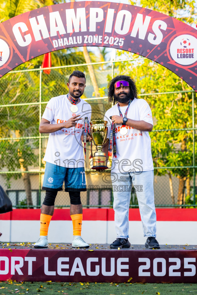 Final of Resort League 2025 (Dhaalu Zone) was held on Saturday, 24th May 2025 in Niyama Private island, Dhaalu Atoll, Maldives. Photos: Nausham Waheed / images.mv
