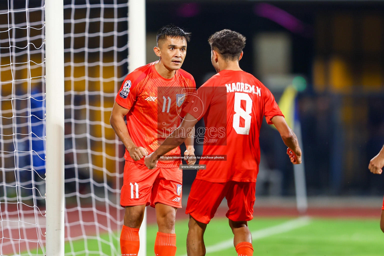 Nepal vs India in SAFF Championship 2023 held in Sree Kanteerava Stadium, Bengaluru, India, on Saturday, 24th June 2023. Photos: Nausham Waheed, Hassan Simah / images.mv