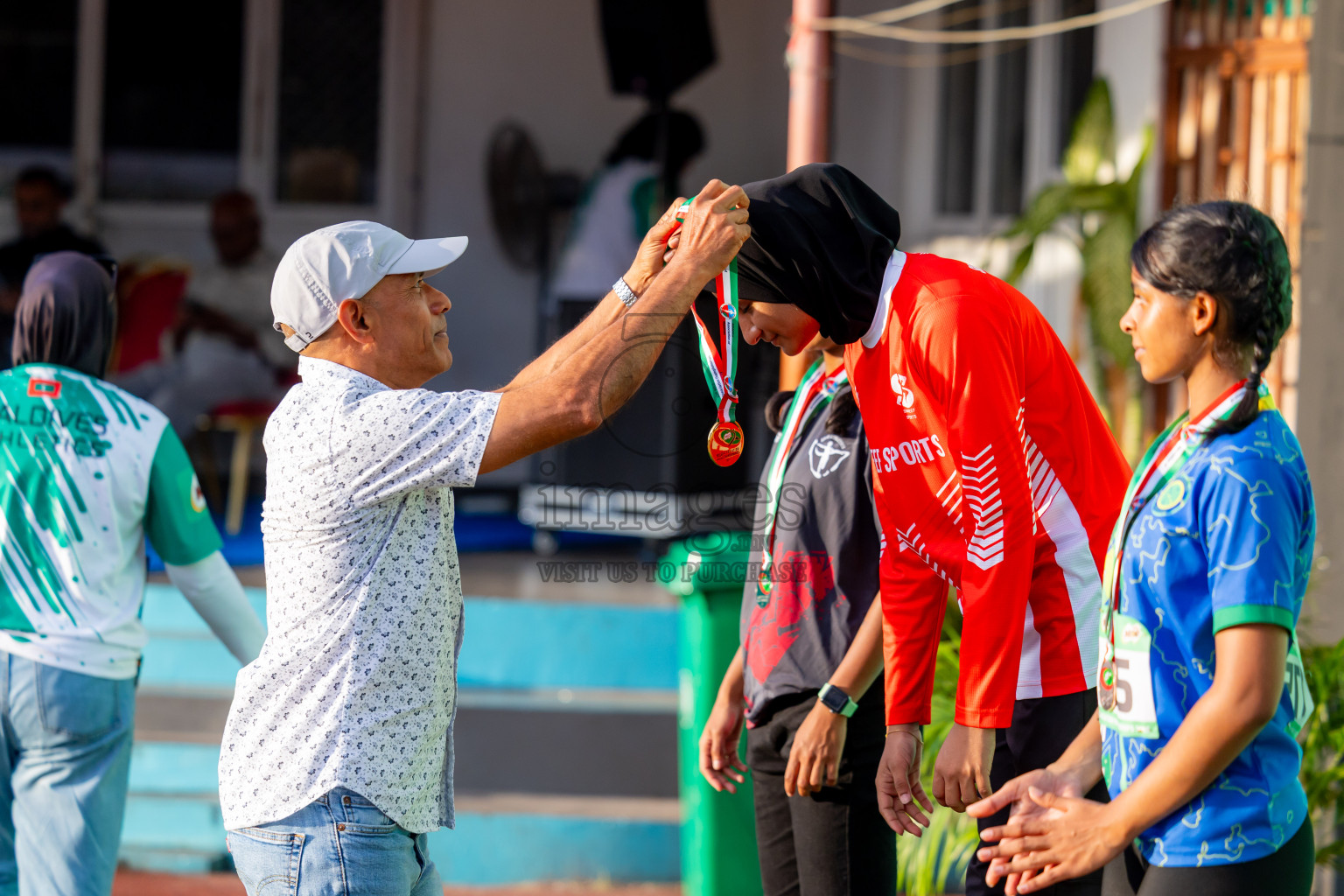 Day 3 of 12th Milo Association Championships was held in Ekuveni Track at Male', Maldives on Saturday, 26th April 2025. Photos: Nausham Waheed / images.mv