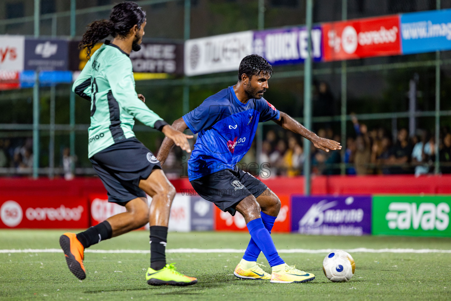 AA Rasdhoo vs AA Bodufolhudhoo in Day 11 of Golden Futsal Challenge 2025 was held on Wednesday, 15th January 2025, in Hulhumale', Maldives Photos: Nausham Waheed / images.mv