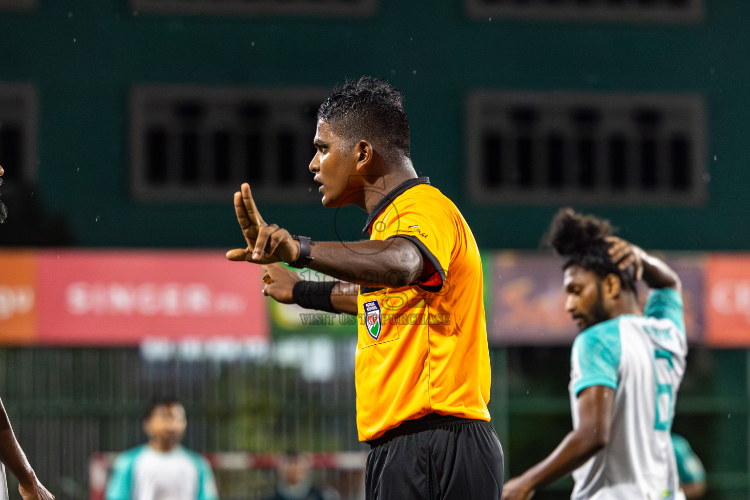 CLUB SDFC vs AGRI RC in Club Maldives Classic 2024 held in Rehendi Futsal Ground, Hulhumale', Maldives on Tuesday, 3rd September 2024. 
Photos: Mohamed Mahfooz Moosa / images.mv