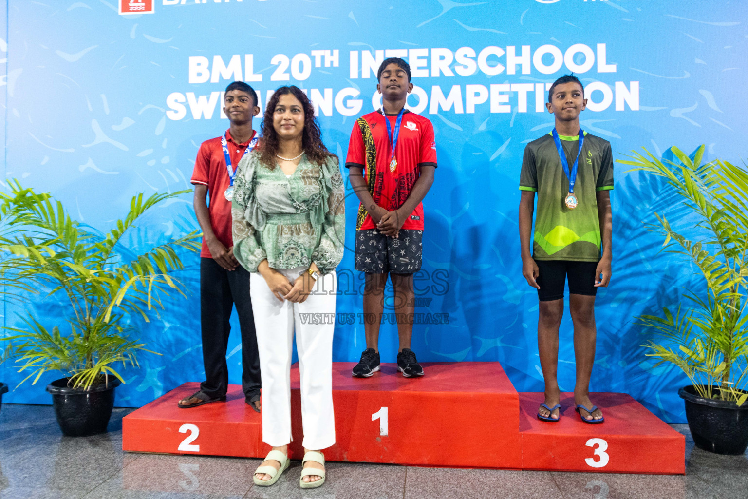 Day 4 of 20th Inter-school Swimming Competition 2024 held in Hulhumale', Maldives on Tuesday, 15th October 2024. Photos: Ismail Thoriq / images.mv