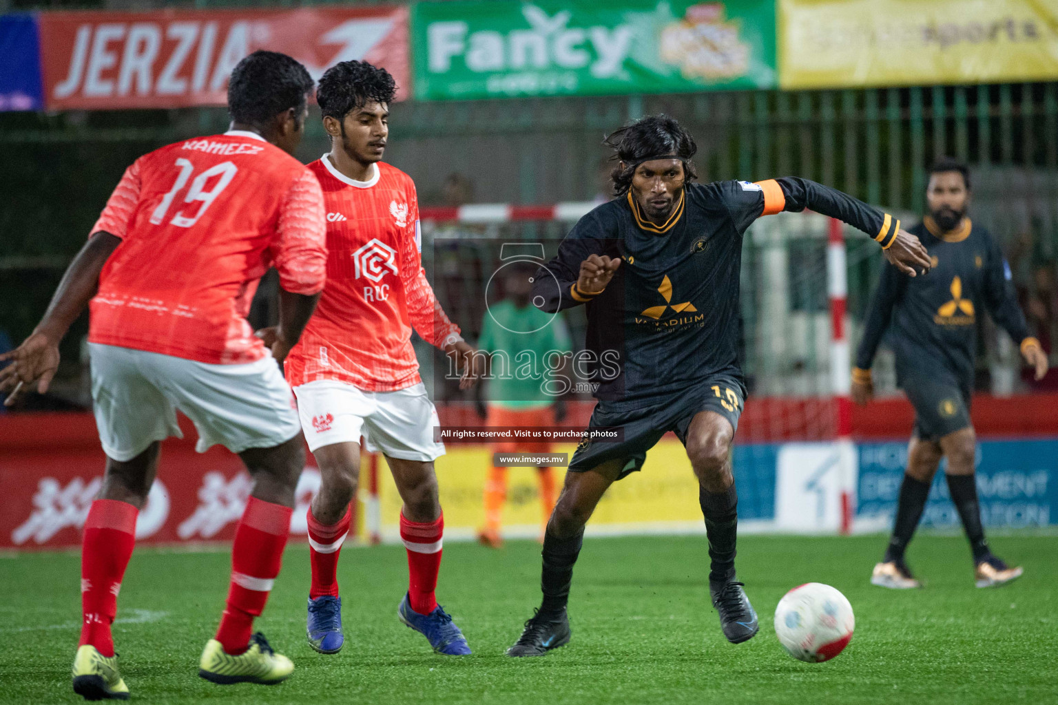 HA. Maarandhoo vs HA. Thuraakunu in Day 3 of Golden Futsal Challenge 2023 on 07 February 2023 in Hulhumale, Male, Maldives