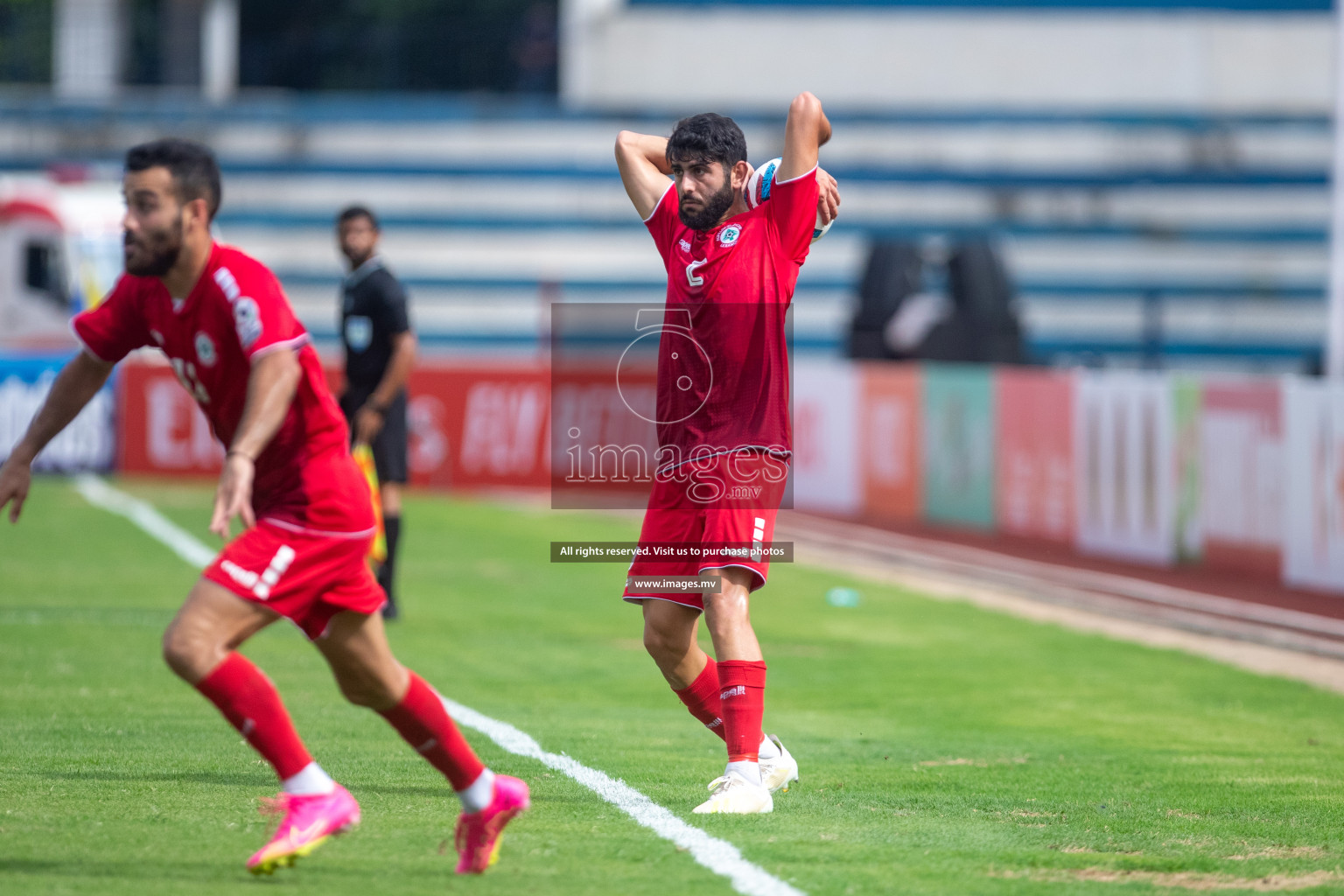 Lebanon vs Bangladesh in SAFF Championship 2023 held in Sree Kanteerava Stadium, Bengaluru, India, on Wednesday, 22nd June 2023. Photos: Nausham Waheed / images.mv