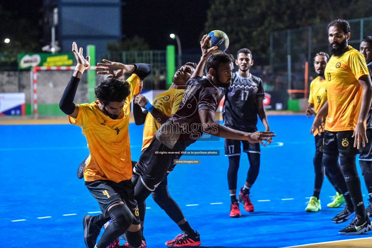 Day 12 of Milo 6th Inter Office Handball Tournament 2022 - Photos by Nausham Waheed