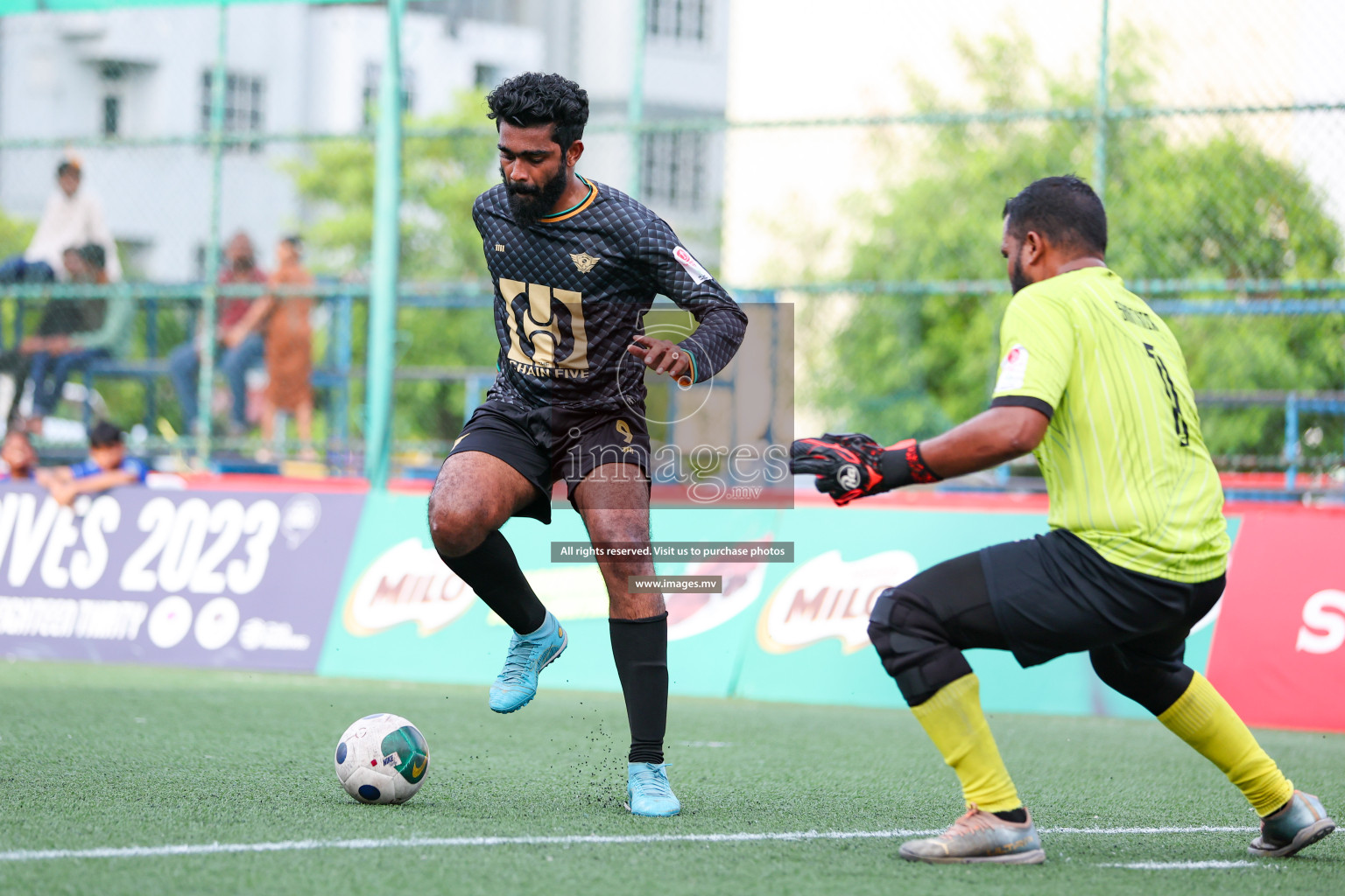 AVSEC vs Medianet in Club Maldives Cup 2023 held in Hulhumale, Maldives, on Sunday, 30th July 2023 Photos: Nausham Waheed / images.mv