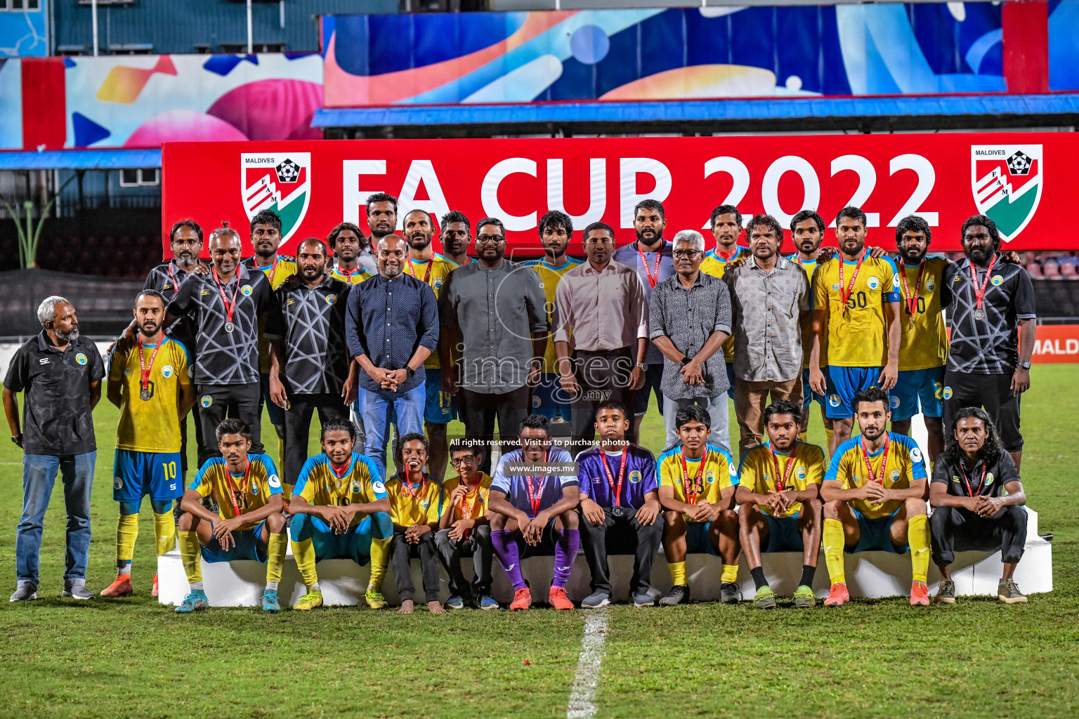 Maziya Sports & RC vs Club Valencia in the Finals of FA Cup 2022 on 22nd Aug 2022, held in National Football Stadium, Male', Maldives Photos: Nausham Waheed / Images.mv