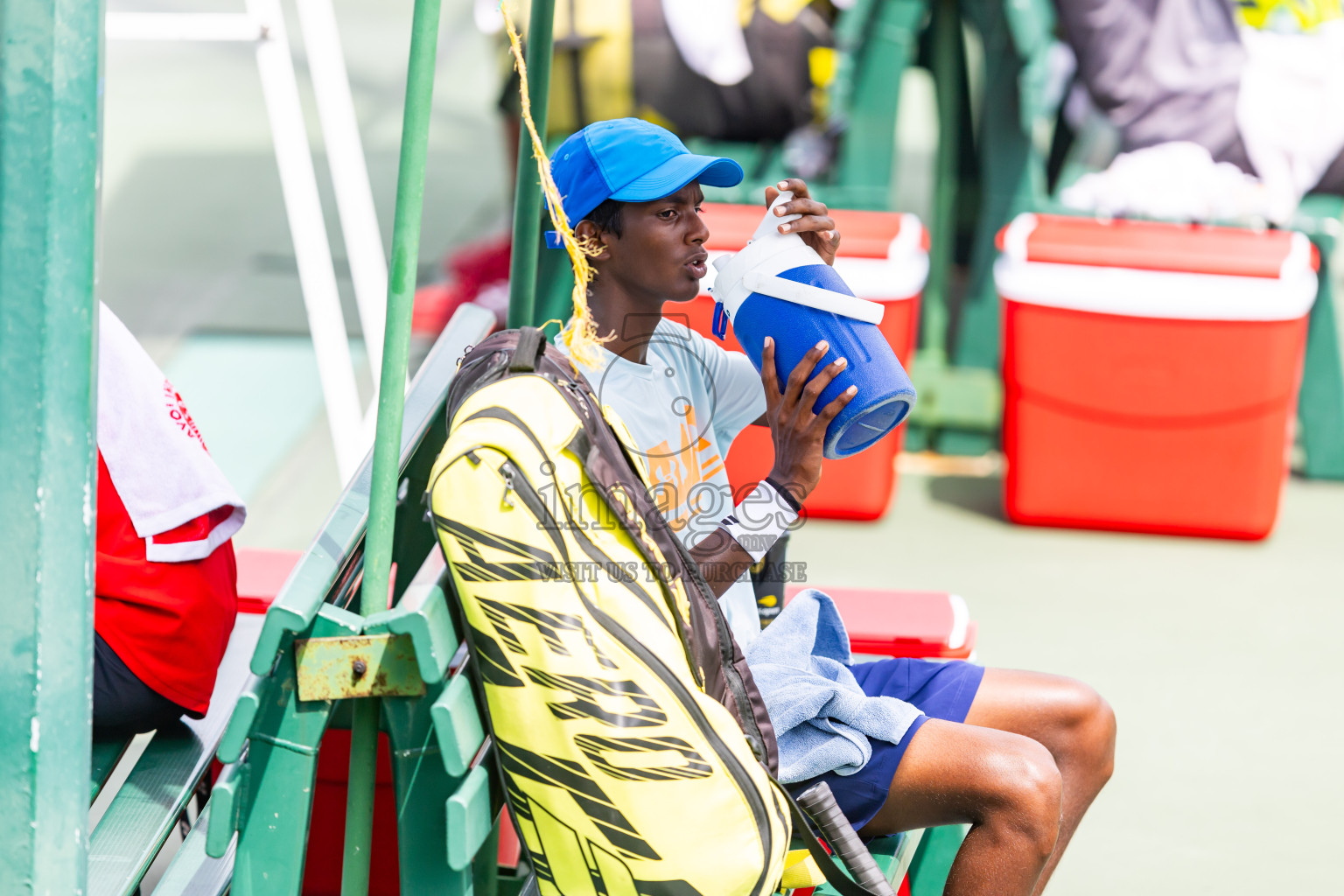 Day 9 of ATF Maldives Junior Open Tennis was held in Male' Tennis Court, Male', Maldives on Friday, 20th December 2024. Photos: Nausham Waheed/ images.mv