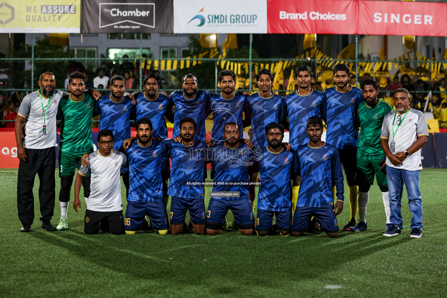 RRC vs Customs RC in Club Maldives Cup 2023 held in Hulhumale, Maldives, on Tuesday, 18th July 2023 Photos: Hassan Simah / images.mv