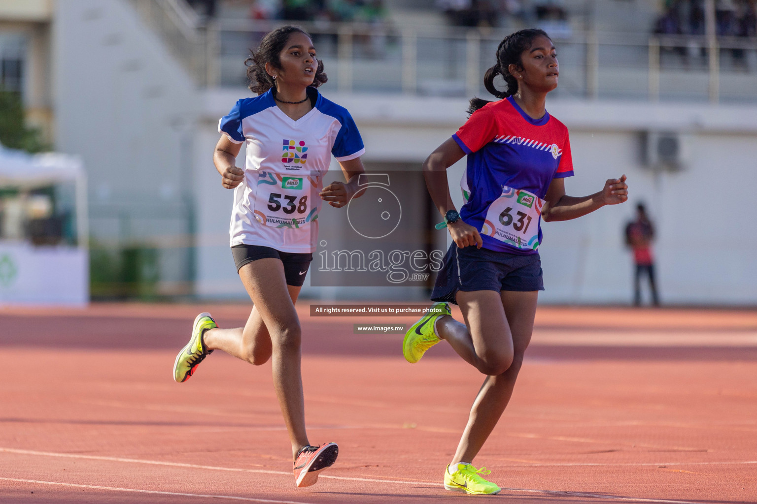 Day four of Inter School Athletics Championship 2023 was held at Hulhumale' Running Track at Hulhumale', Maldives on Wednesday, 17th May 2023. Photos: Nausham Waheed / images.mv