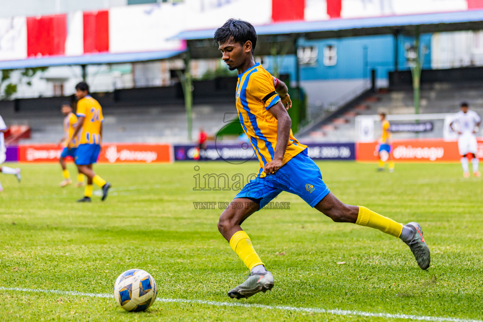 Club Valencia vs Odi Sports Club in Dhivehi Premier League 2025/26 held in National Football Stadium, Male', Maldives on Friday, 26th September 2025. Photos: Areef Adam / Images.mv