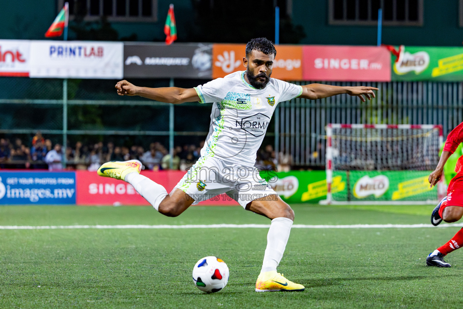 STO RC vs Club WAMCO in Round of 16 of Club Maldives Cup 2024 held in Rehendi Futsal Ground, Hulhumale', Maldives on Monday, 7th October 2024. Photos: Nausham Waheed / images.mv