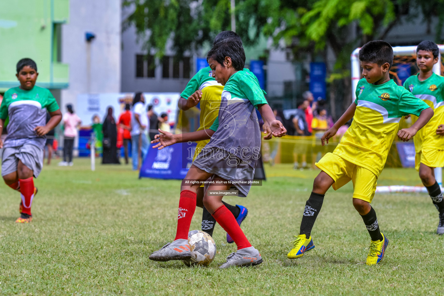 Day 3 of Milo Kids Football Fiesta 2022 was held in Male', Maldives on 21st October 2022. Photos: Nausham Waheed/ images.mv