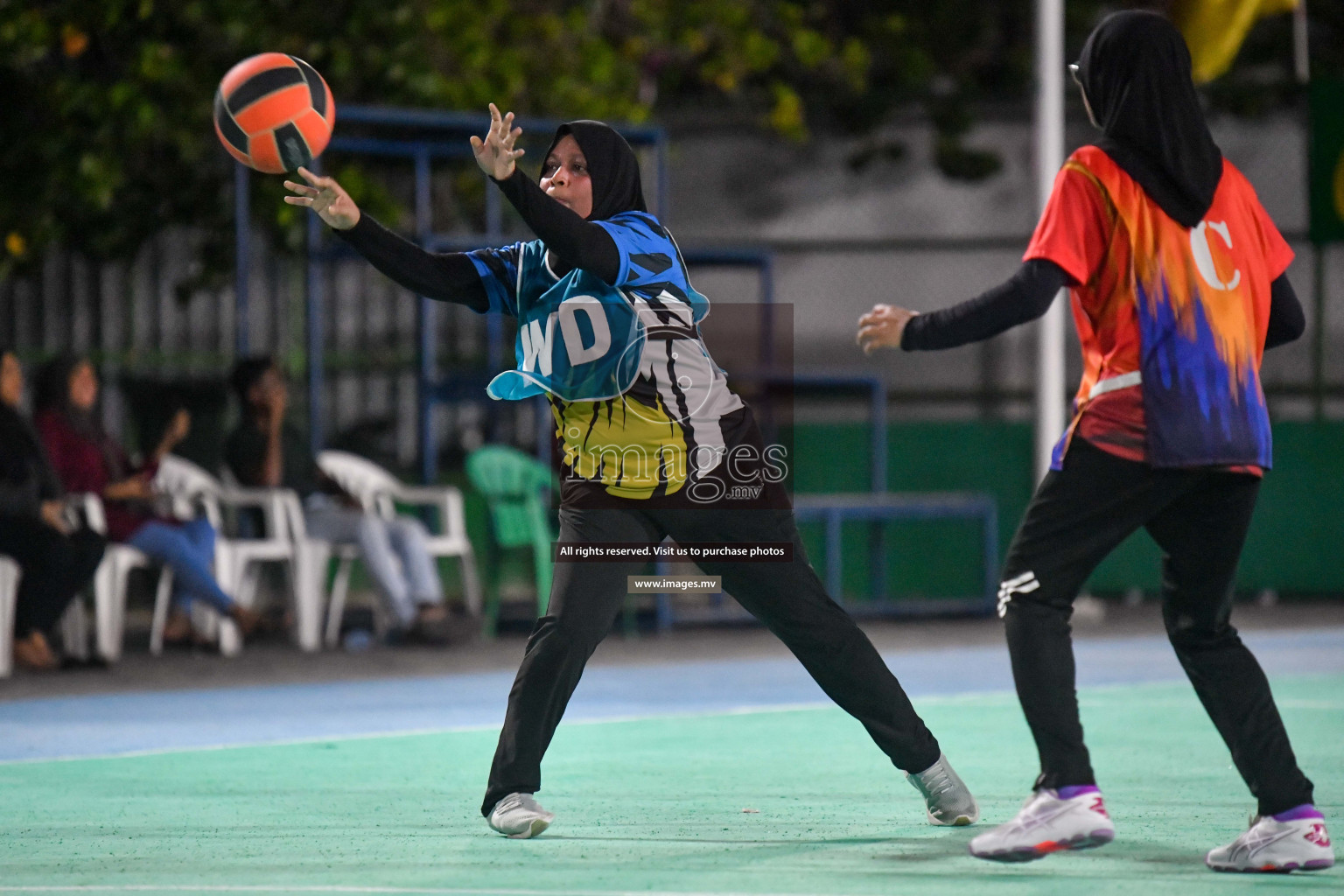 Semi Final of 20th Milo National Netball Tournament 2023, held in Synthetic Netball Court, Male', Maldives on 9th June 2023 Photos: Nausham Waheed/ Images.mv