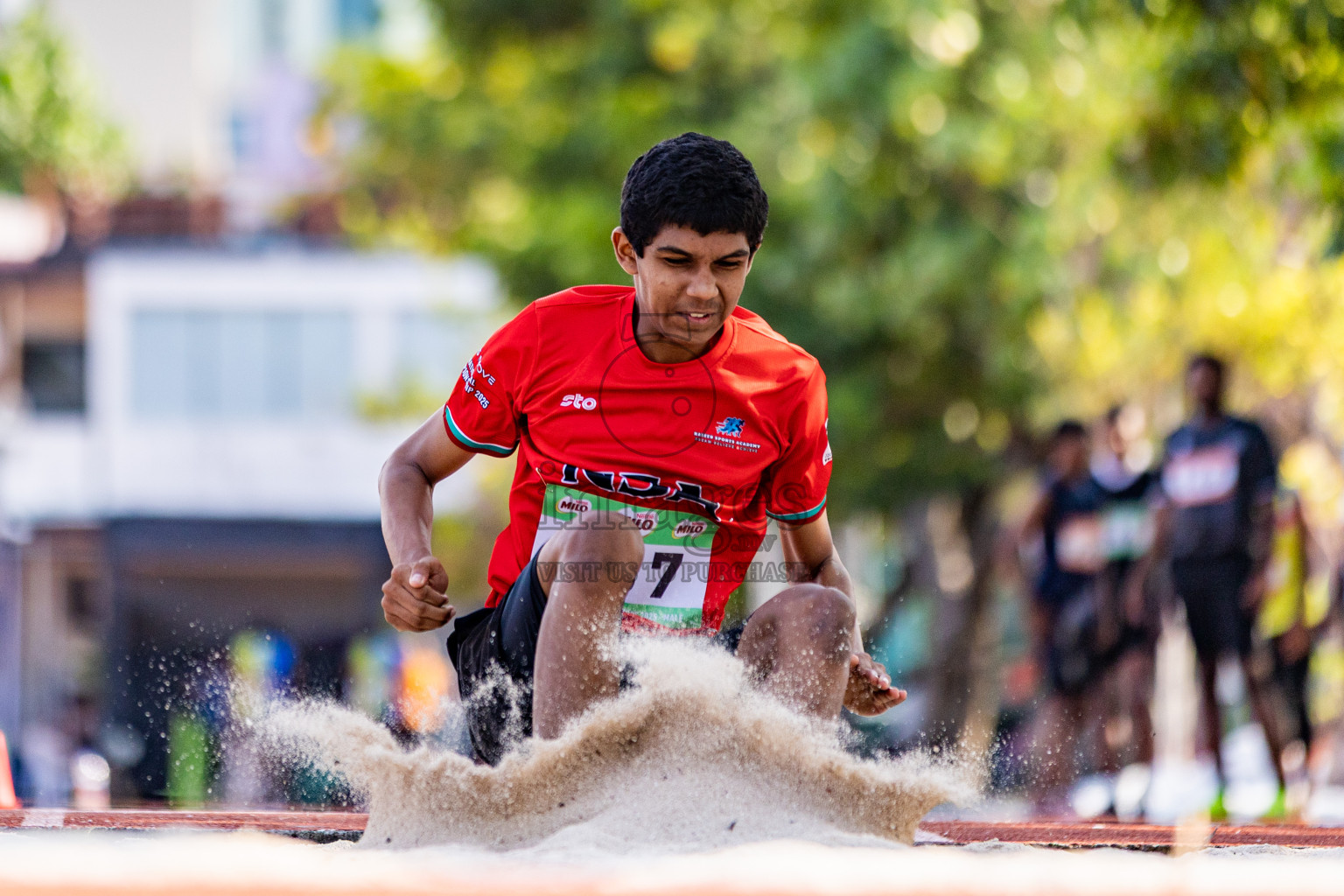 National Athletics Championship / 2025 was held at Ekuveni Cricket Ground in Male', Maldives on Thursday, 14th August 2025. Photos: Areef Adam / images.mv