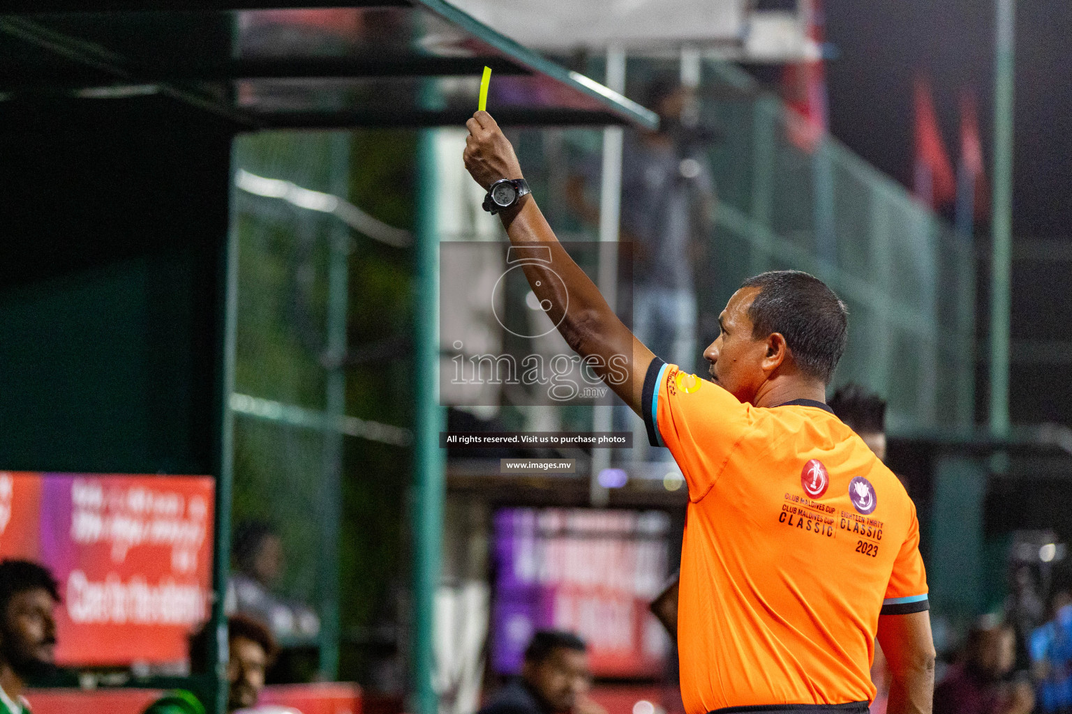 Hulhumale Hospital vs PSM in Club Maldives Cup Classic 2023 held in Hulhumale, Maldives, on Saturday, 22nd July 2023 Photos: Hassan Simah/ images.mv