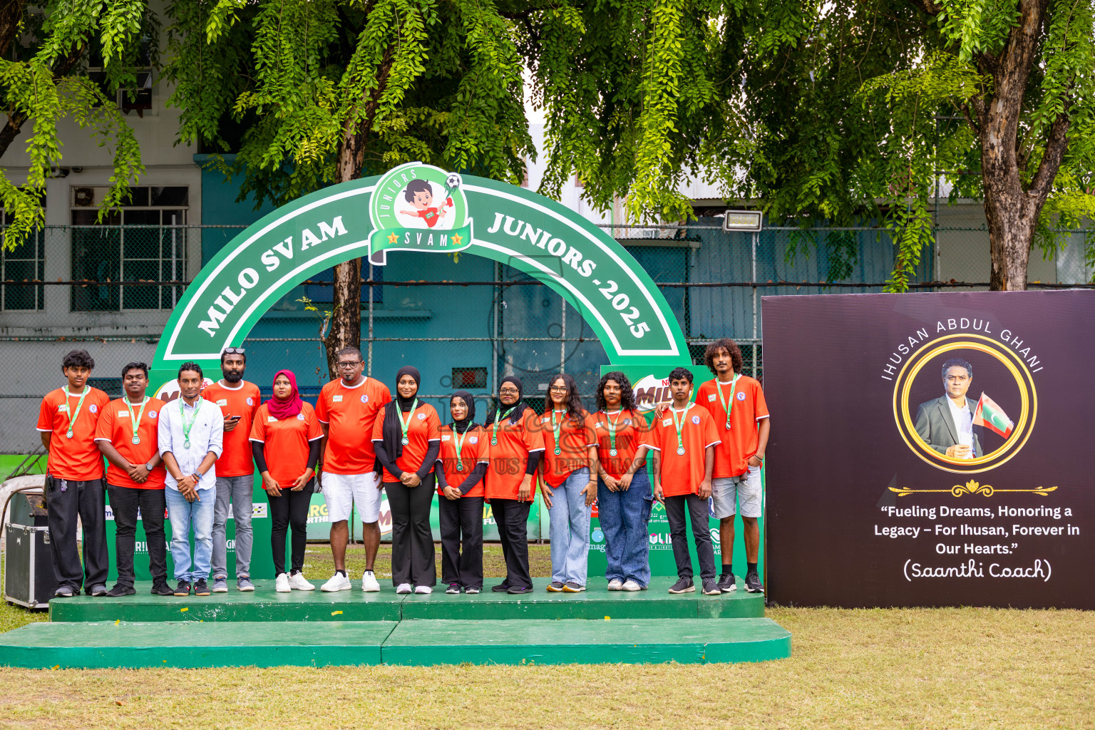 Day 3 of MILO SVAM Juniors 2025 (U-8) was held at Henveiru Stadium in Male', Maldives on Saturday, 28th June 2025. Photos: Ismail Thoriq / images.mv