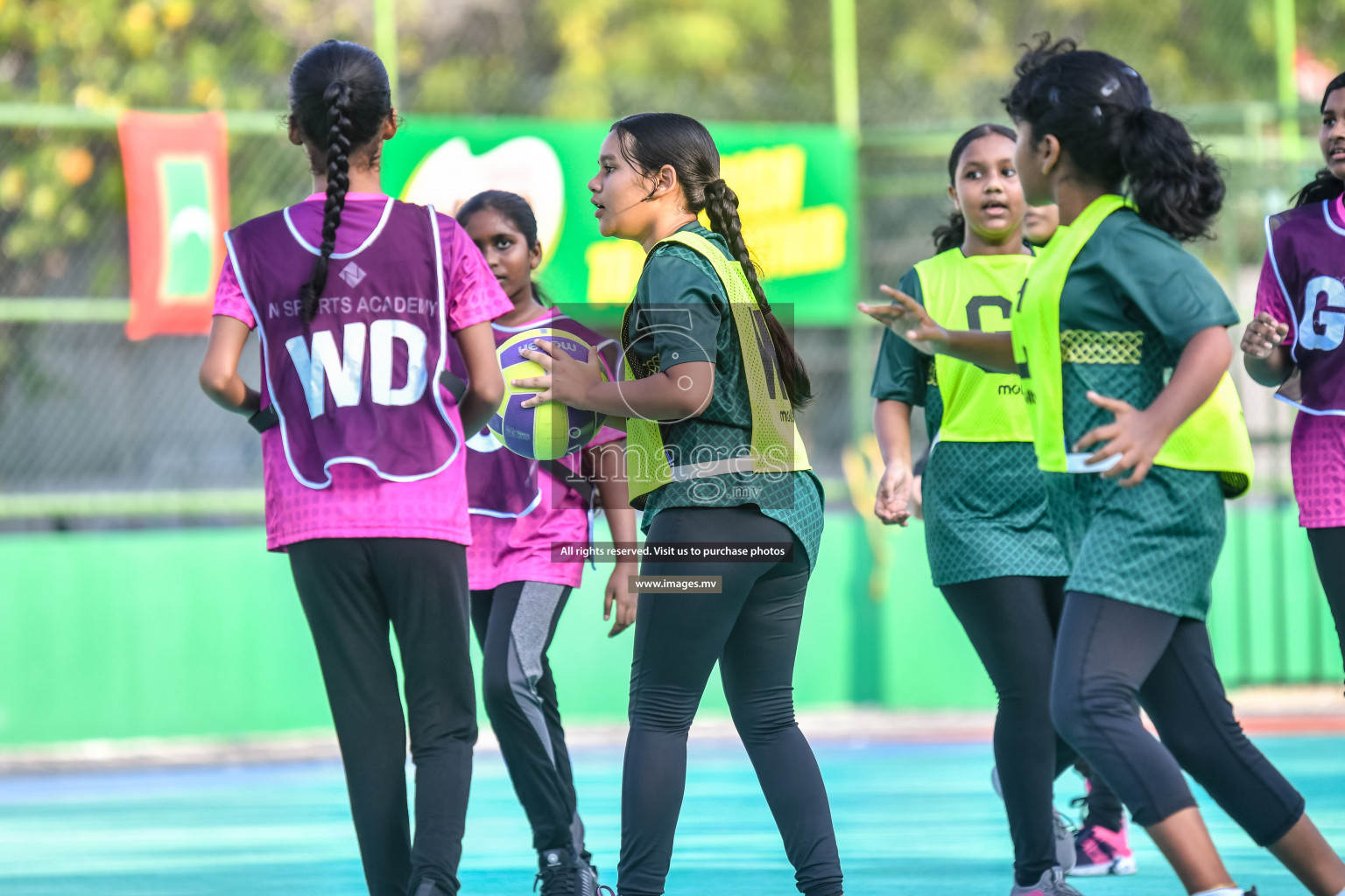 Day 7 of Junior Netball Championship 2022 on 11th March 2022 held in Male', Maldives. Photos by Nausham Waheed