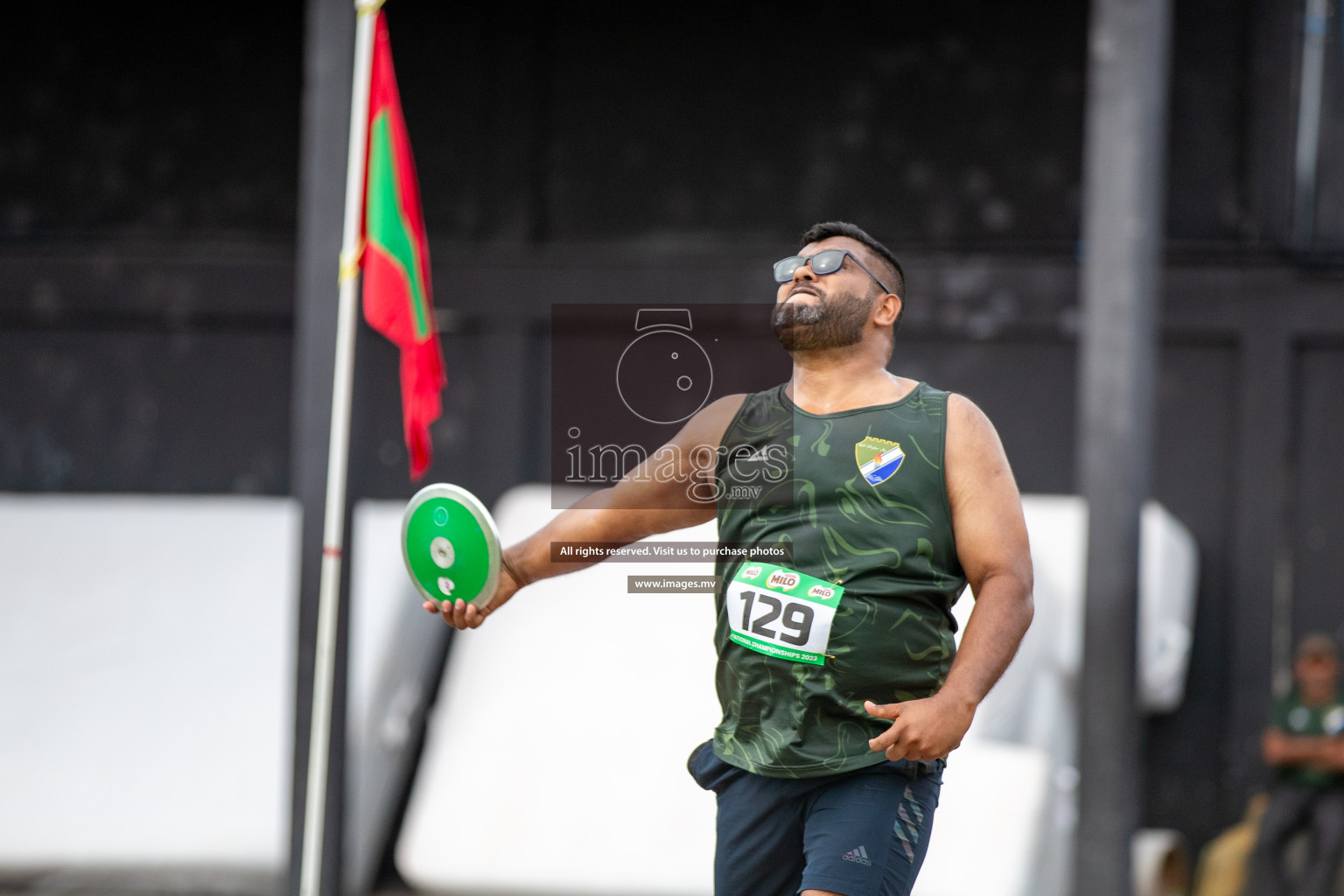 Day 2 of National Athletics Championship 2023 was held in Ekuveni Track at Male', Maldives on Friday, 24th November 2023. Photos: Hassan Simah / images.mv