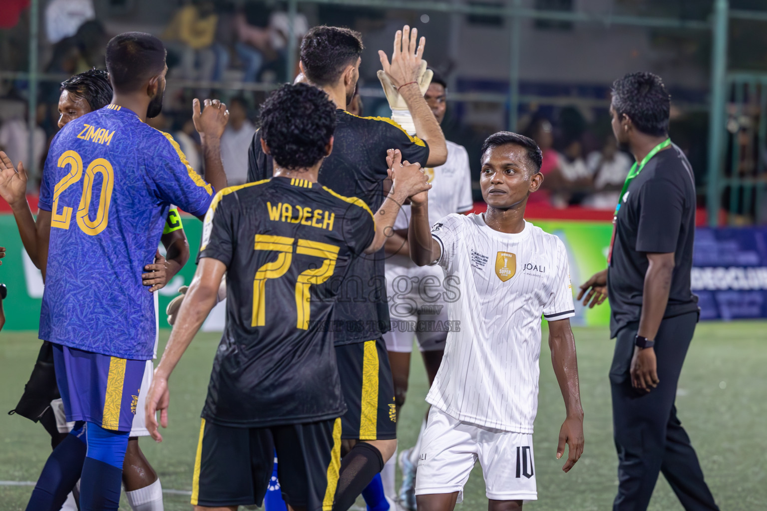 CLUB WAMCO vs JOALI Maldives  in the finals of Kings Cup 2024 held in Rehendi Futsal Ground, Hulhumale', Maldives on Sunday, 1st September 2024. 
Photos: Ismail Thoriq / images.mv