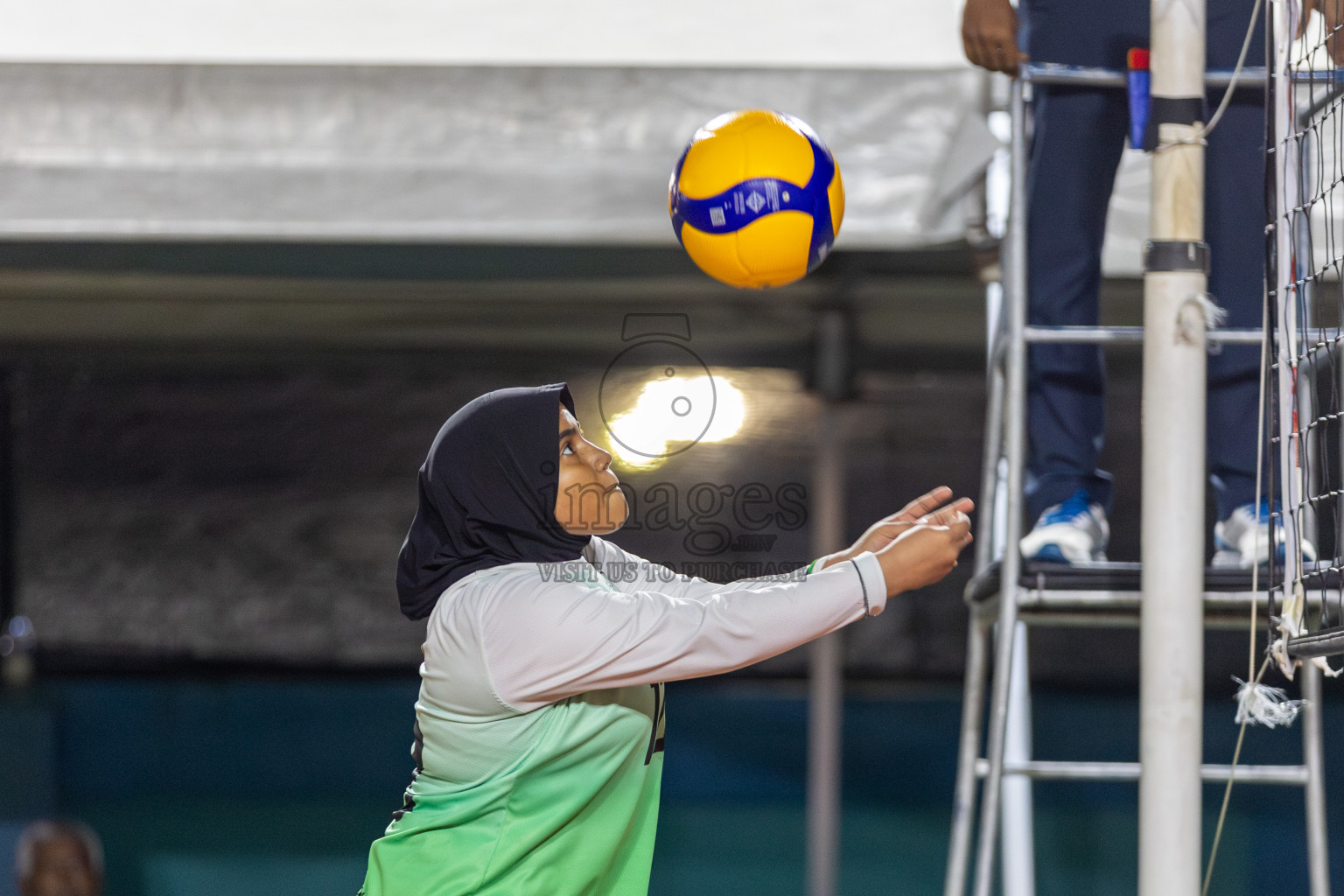 Day 10 of Interschool Volleyball Tournament 2024 was held in Ekuveni Volleyball Court at Male', Maldives on Sunday, 1st December 2024.
Photos: Mohamed Mahfooz Moosa/ images.mv