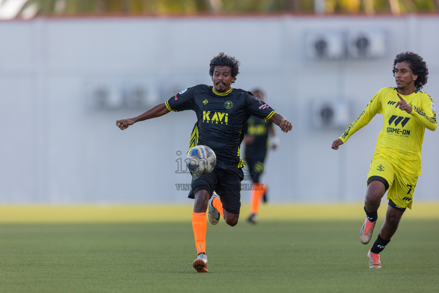 Velaa Sports Club vs Team Middle East in Day 3 of Eydhafushi Cup 2025 held in Eydhafushi Football Stadium at B. Eydhafushi, Maldives on Sunday, 7th September 2025.