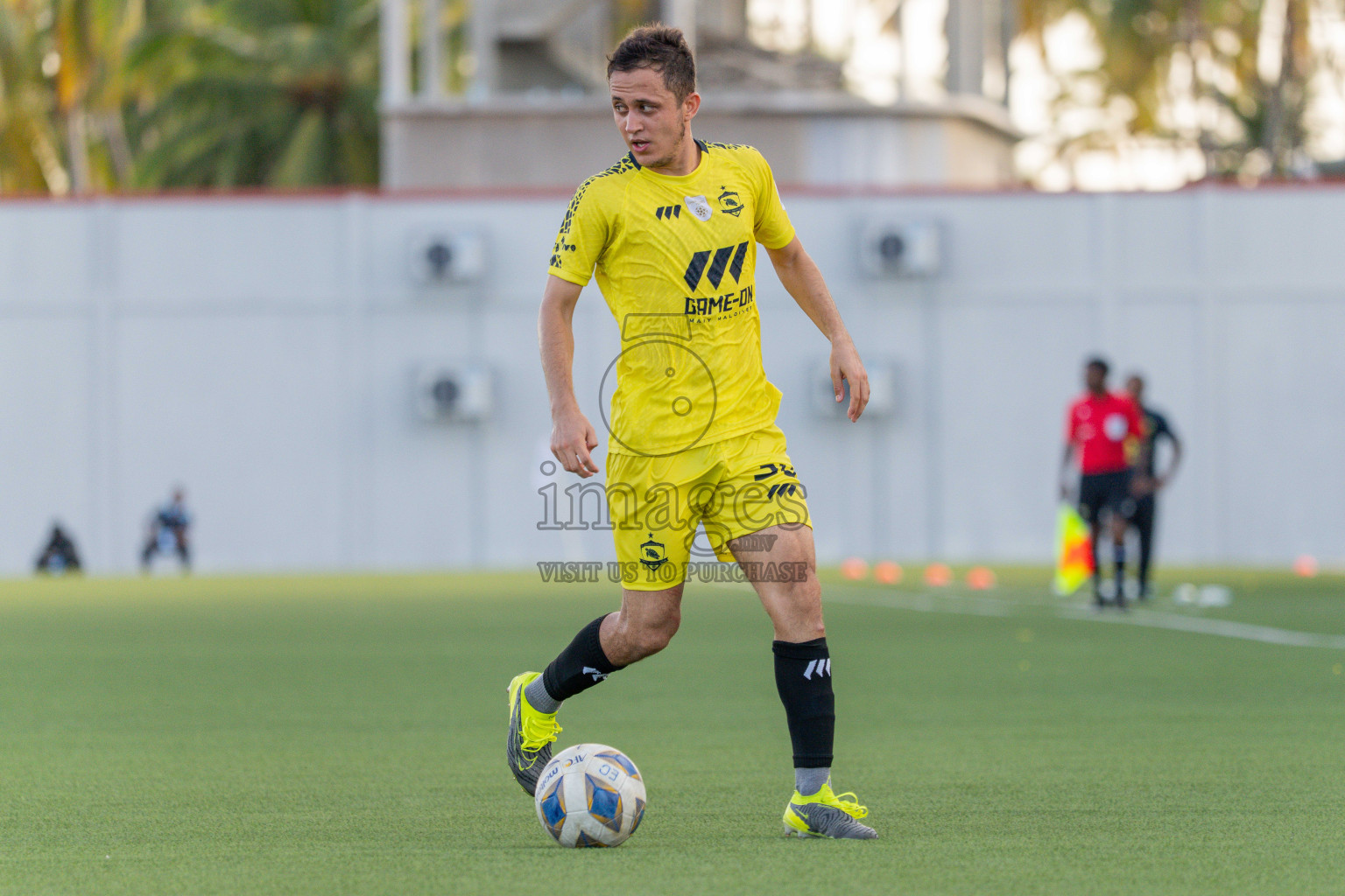 Semi Finals Match 02 Huss Songun FT VS Velaa Sports Club in Day 8 of Eydhafushi Cup 2025 held in Eydhafushi Football Stadium at B. Eydhafushi, Maldives on Saturday, 13th September 2025. Photos: Arif Rasheed / images.mv