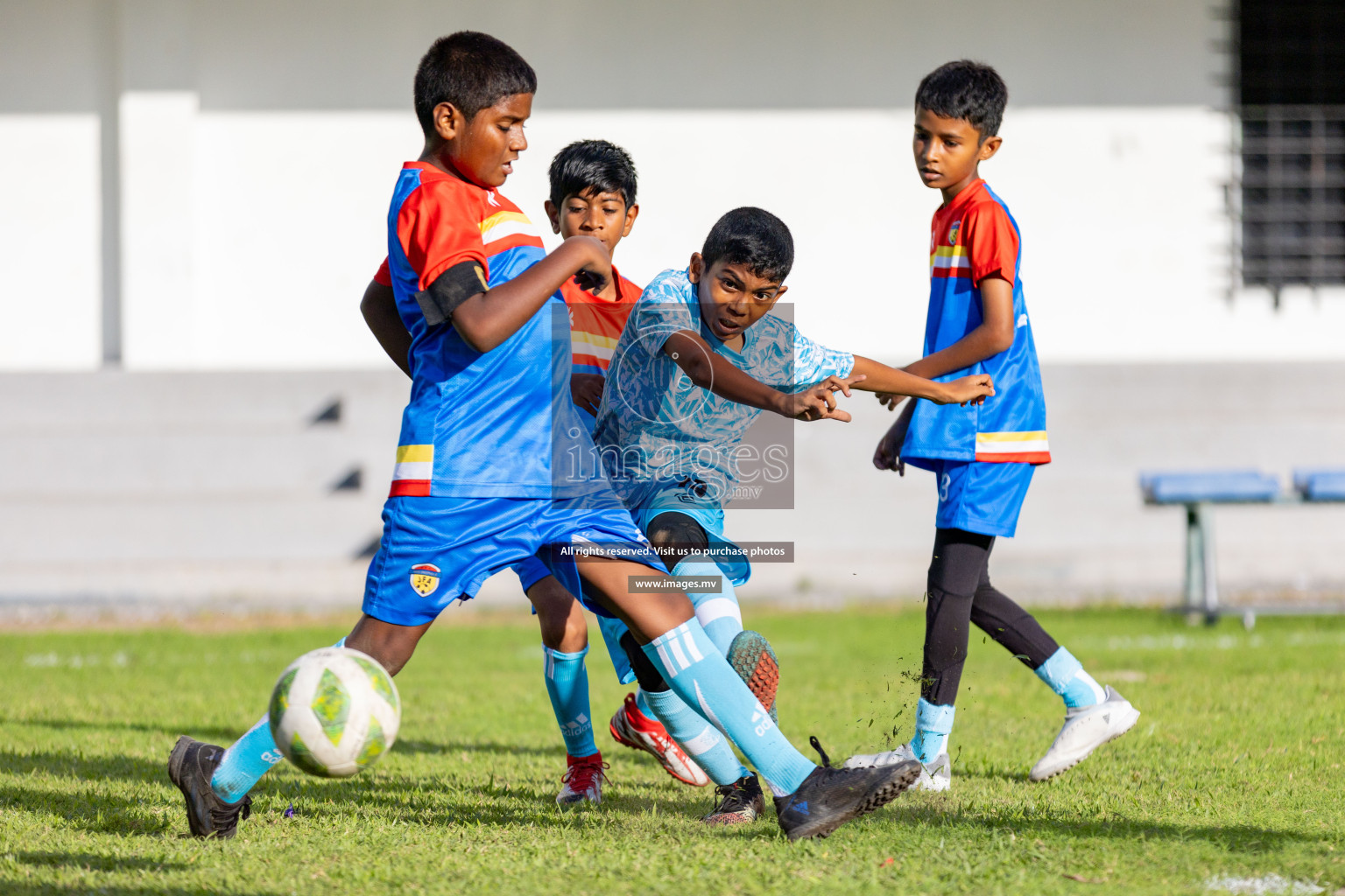 Day 1 of MILO Academy Championship 2023 (U12) was held in Henveiru Football Grounds, Male', Maldives, on Friday, 18th August 2023.