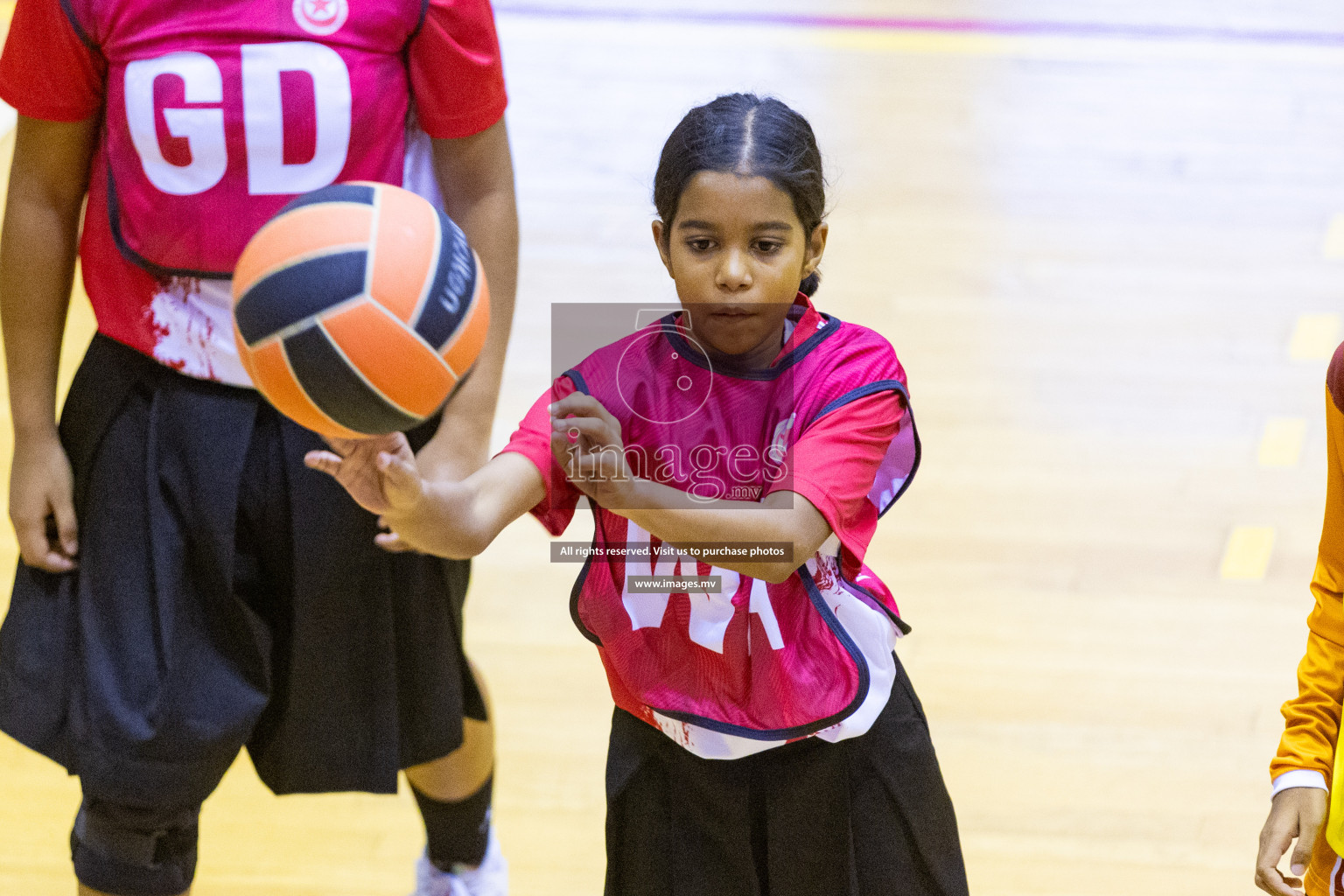 Day2 of 24th Interschool Netball Tournament 2023 was held in Social Center, Male', Maldives on 28th October 2023. Photos: Nausham Waheed / images.mv