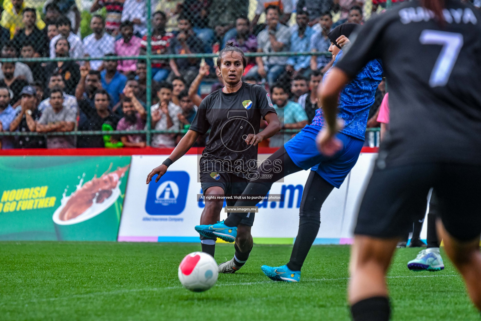 DSC vs Club MYS in Eighteen Thirty Women's Futsal Fiesta 2022 was held in Hulhumale', Maldives on Friday, 14th October 2022. Photos: Nausham Waheed / images.mv