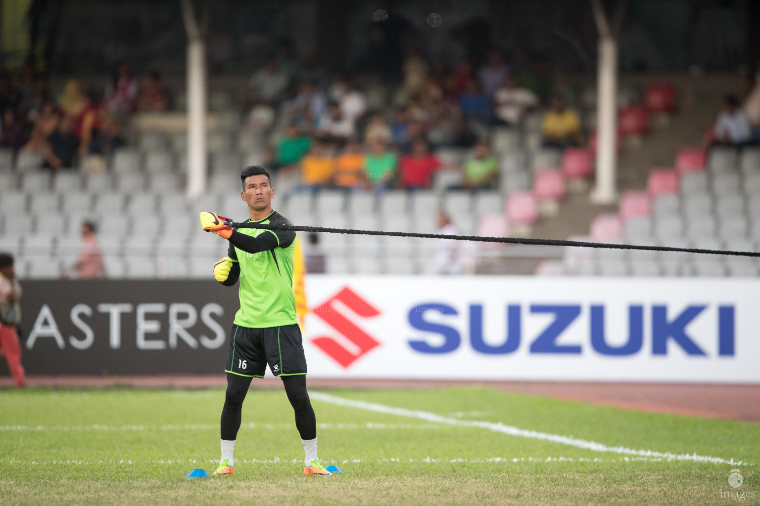 Bangladesh vs Nepal in SAFF Suzuki Cup 2018 in Dhaka, Bangladesh, Saturday, September 08, 2018. (Images.mv Photo/Hussain Sinan)