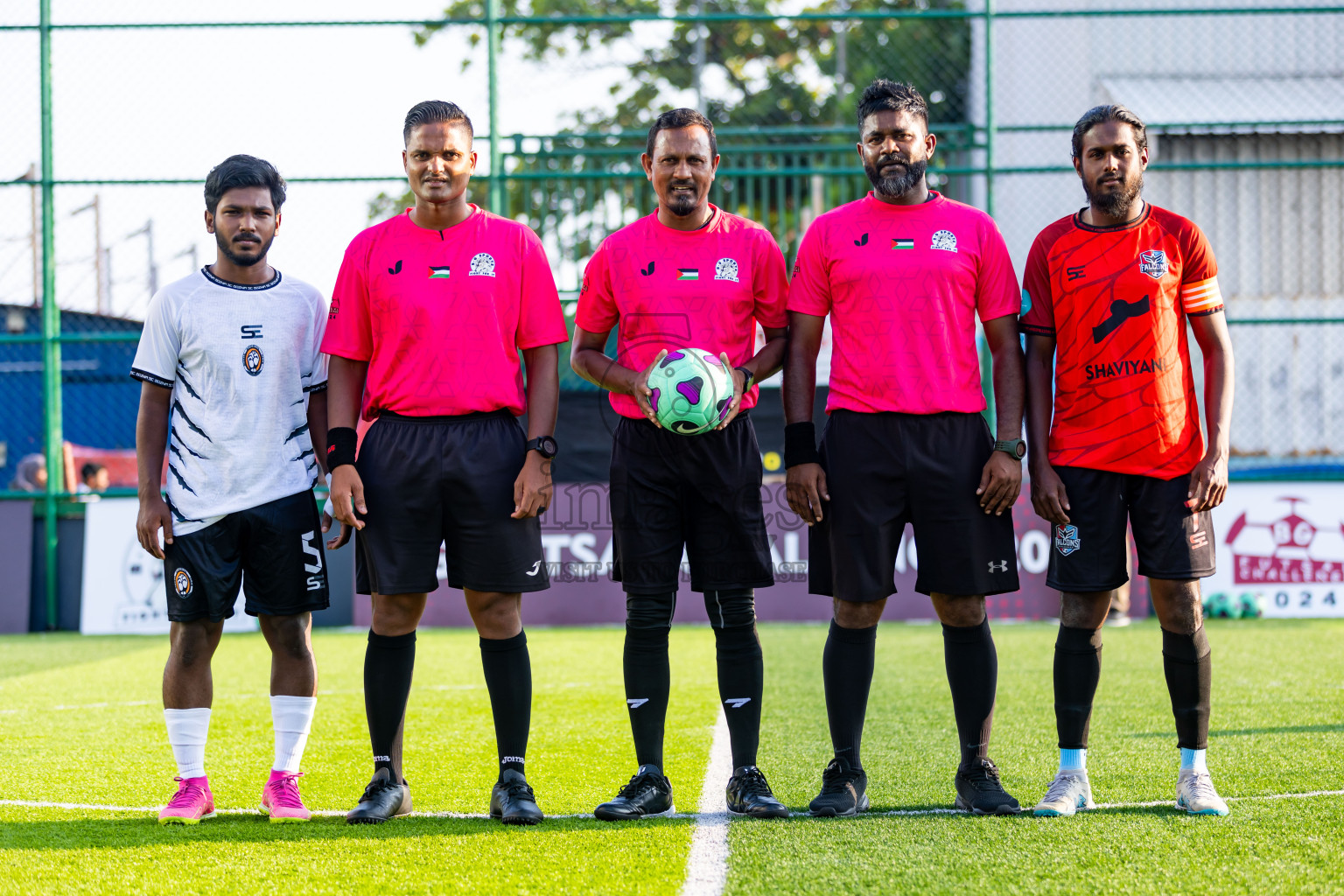 Bosnia SC vs Falcons in Day 2 of BG Futsal Challenge 2024 was held on Wednesday, 13th March 2024, in Male', Maldives Photos: Nausham Waheed / images.mv