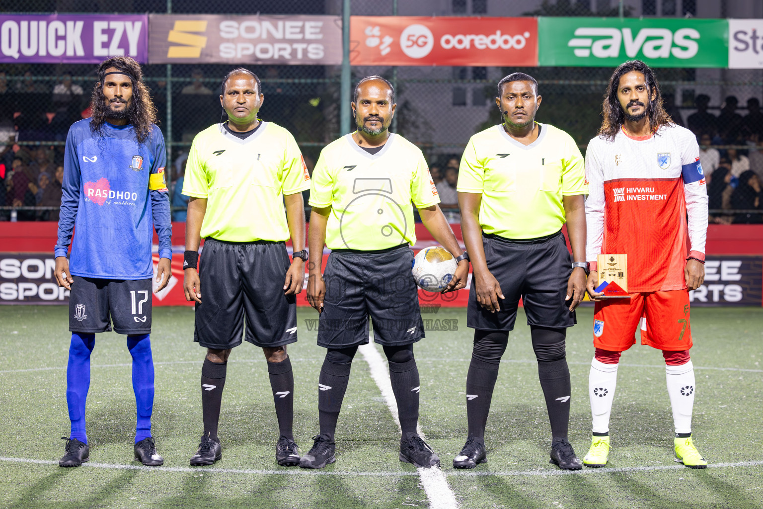 AA Mathiveri vs AA Rasdhoo in Day 15 of Golden Futsal Challenge 2025 was held on Sunday, 19th January 2025, in Hulhumale', Maldives. Photos: Ismail Thoriq / images.mv